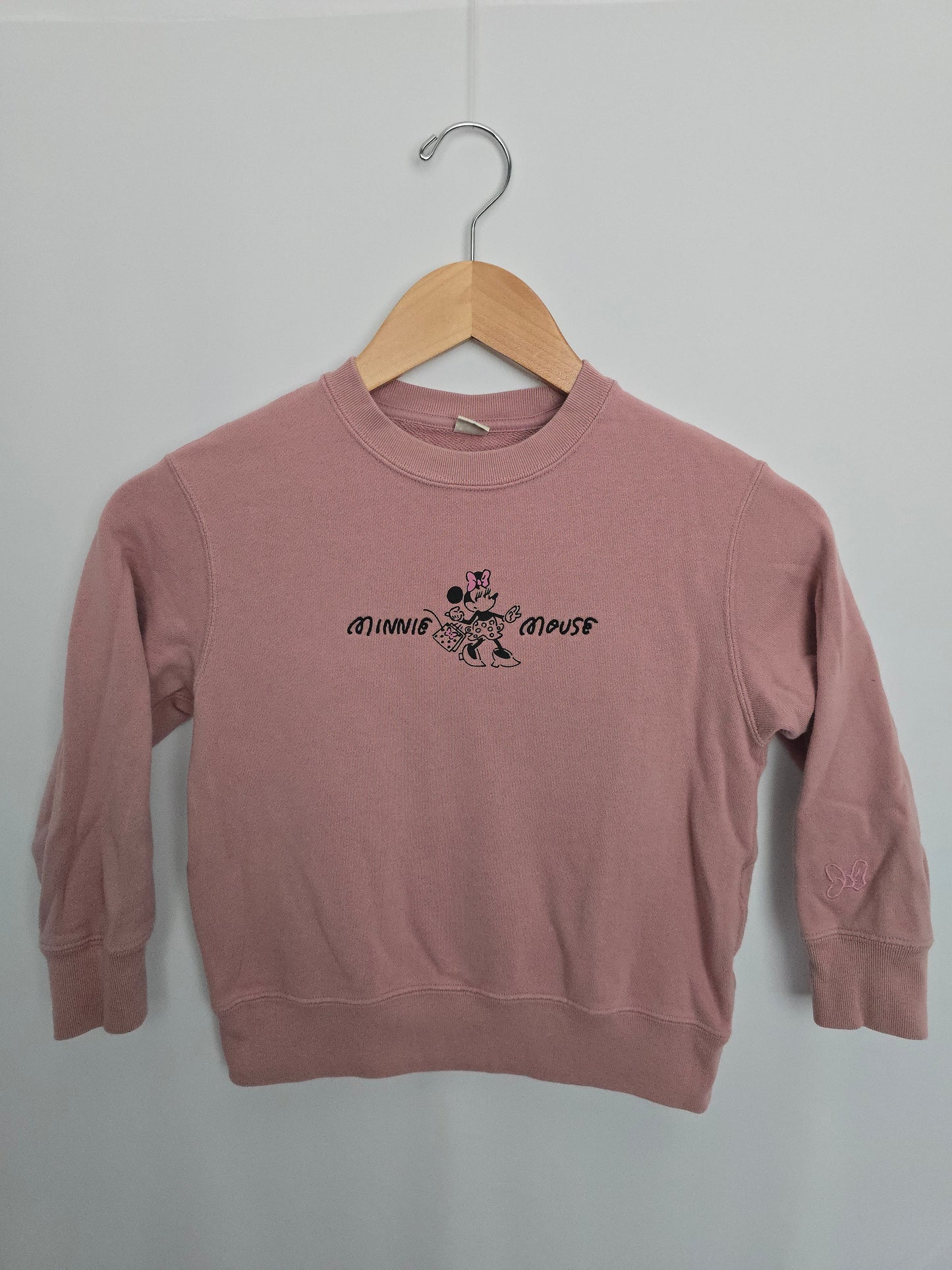 Uniqlo Minnie Mouse Crew • 5-6 years