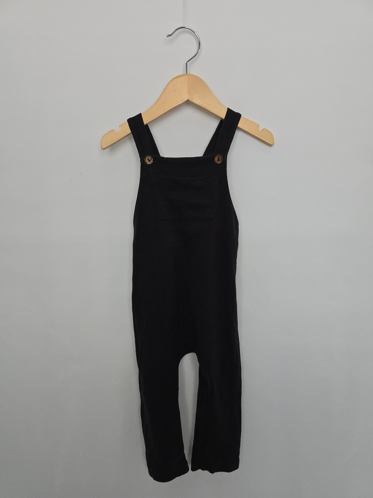 Little & Lively Black Bamboo Jumper • 6-12 months