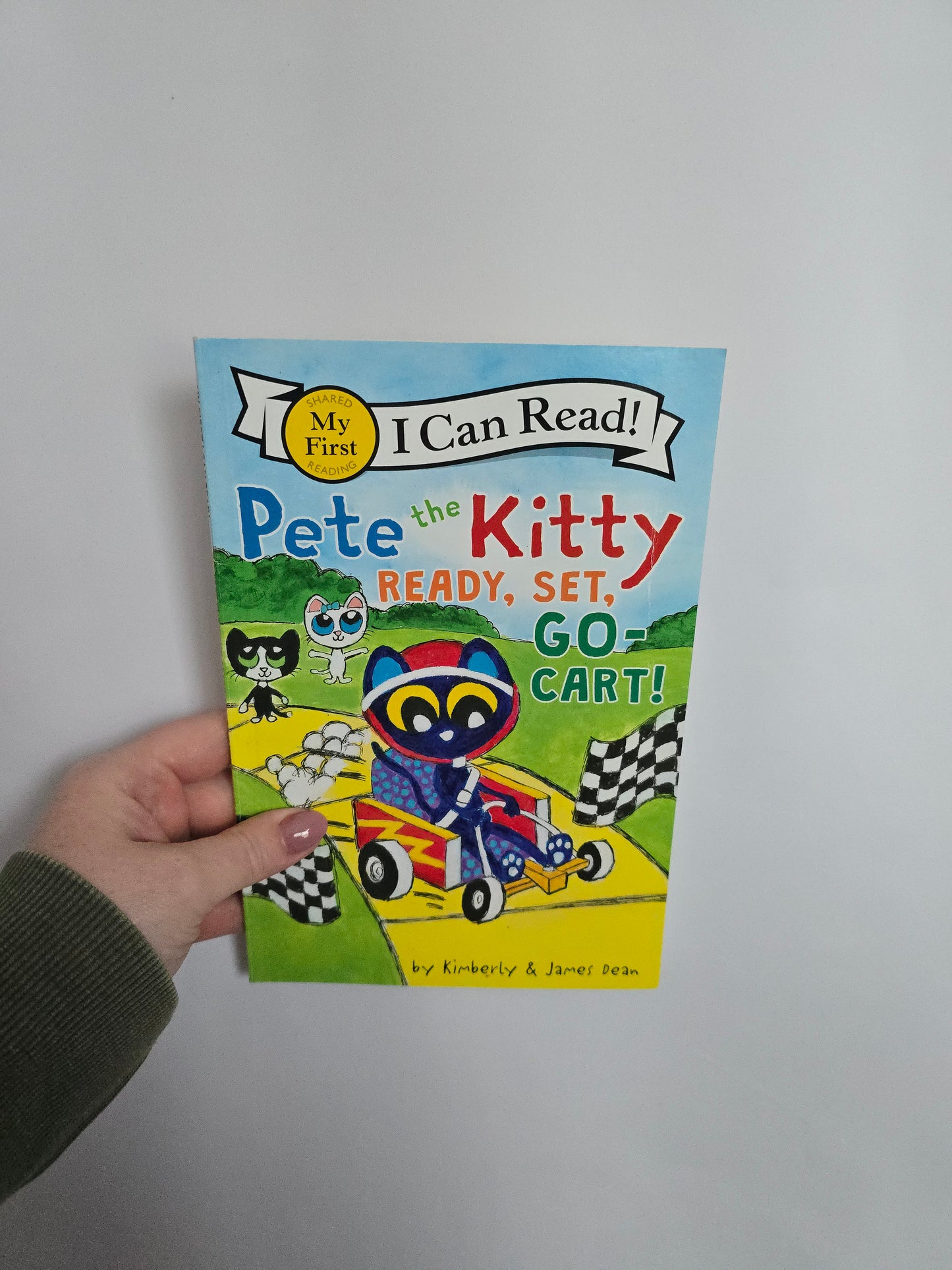 Pete The Kitty Ready, Set Go Cart - I Can Read • Softcover Book