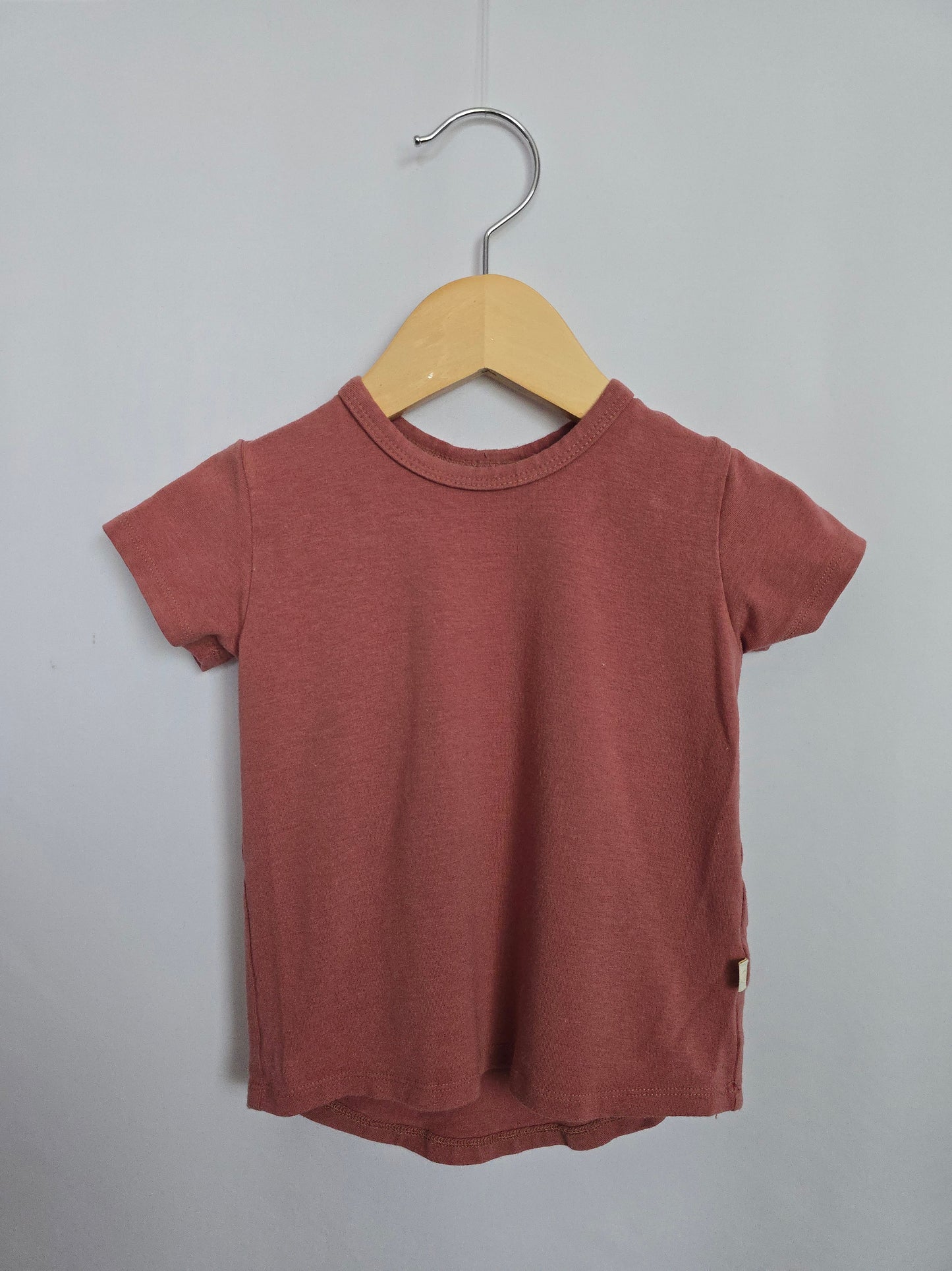 Jax & Lennon Guava Basic Tee • 6-12 months