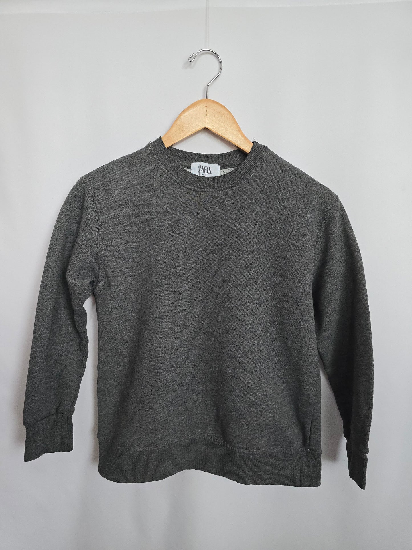 Zara Dark Grey Crewneck • 11-12 years