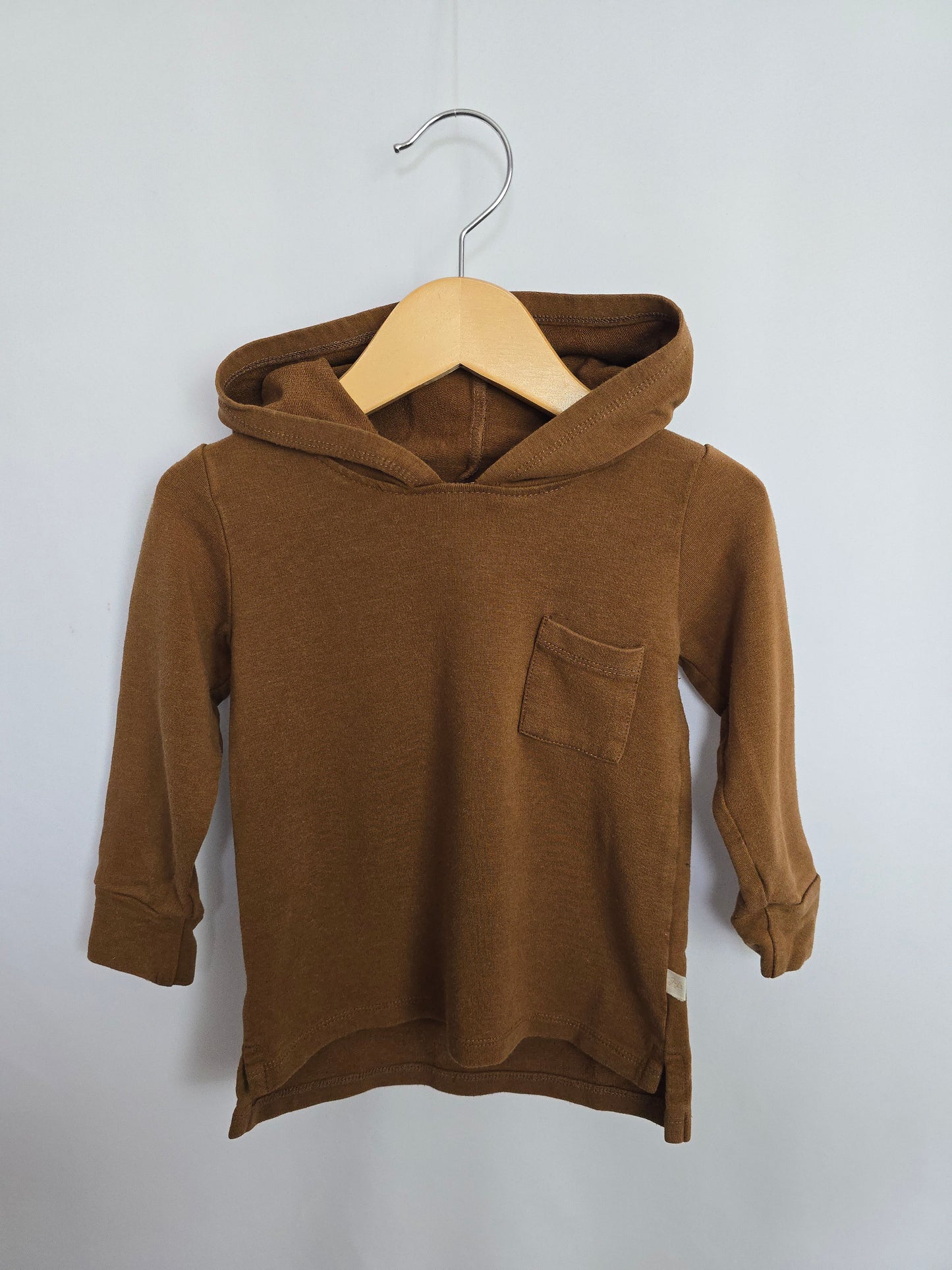 Jax & Lennon Bronze Pocket Hoodie • 12-18 months
