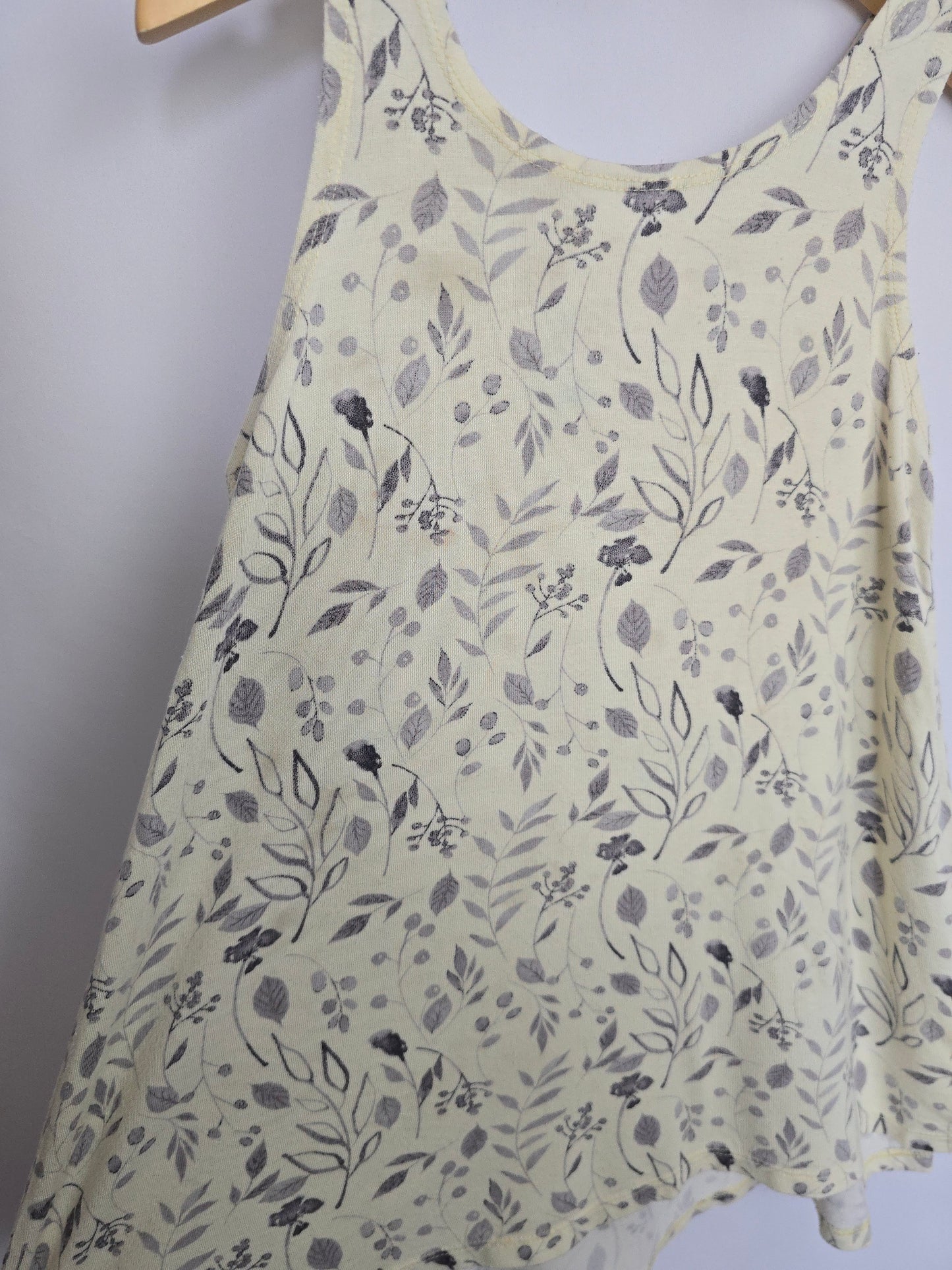 PLAY Jax & Lennon Yellow Fleur Crossback Dress • 2-3 years
