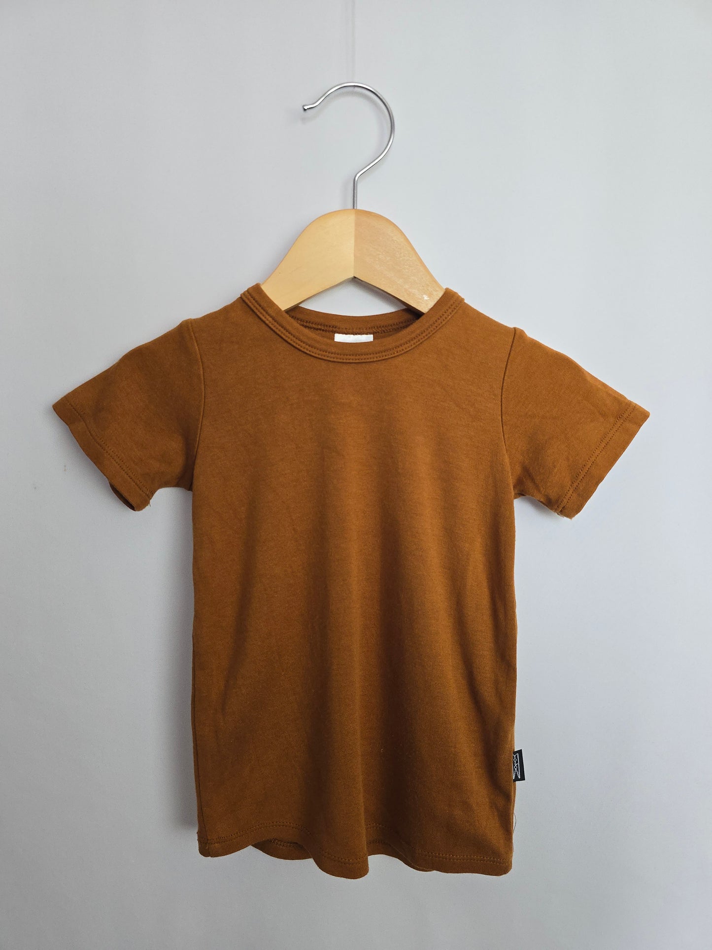 Pretty Laundry Camel Tee • 1-2 years