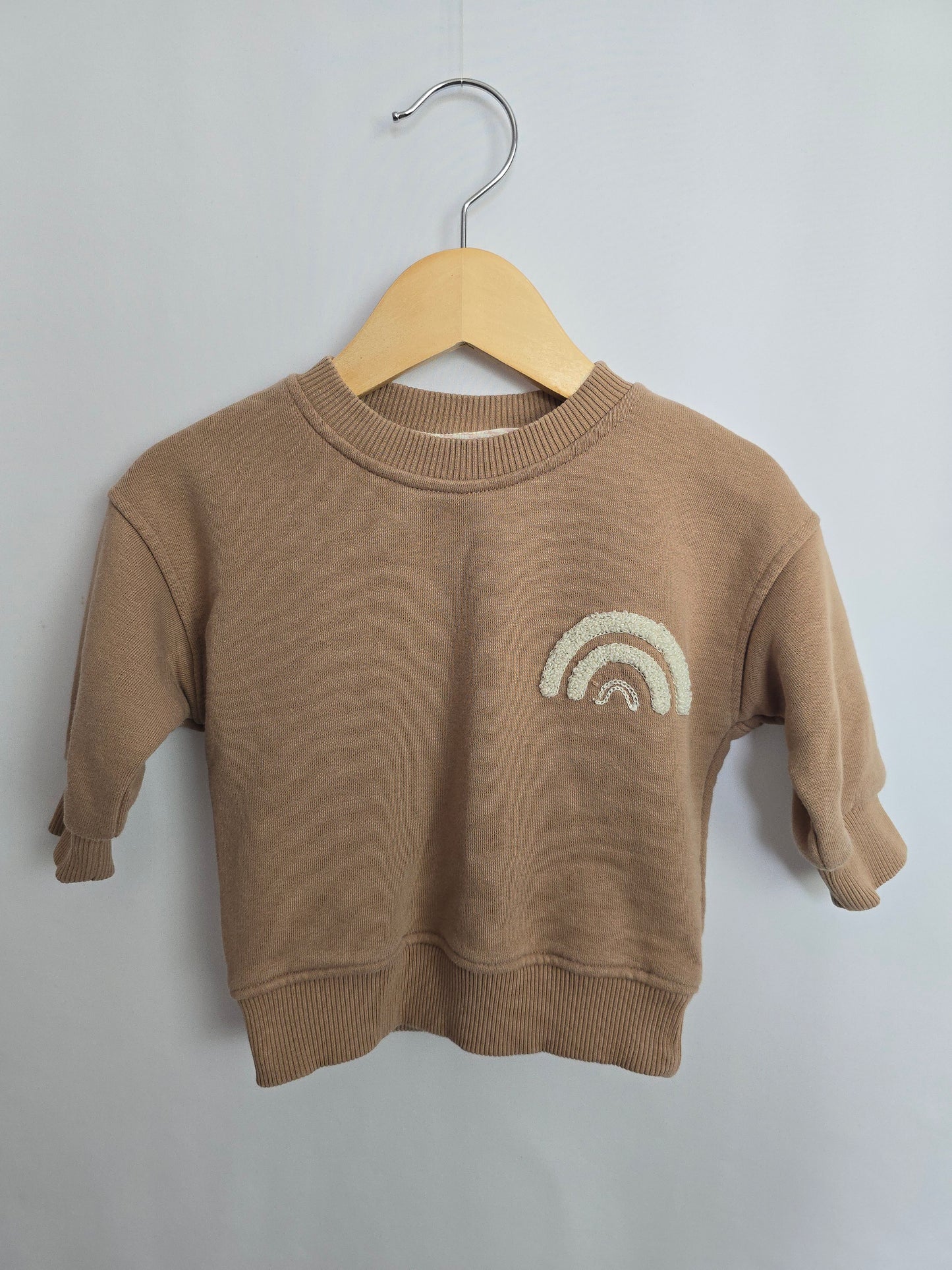 Ada Baby Rainbow Crewneck • 0-3 months