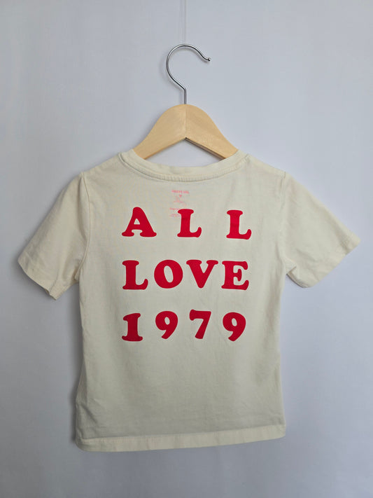 Joe Fresh x Jillian All Love Tee • 3 years