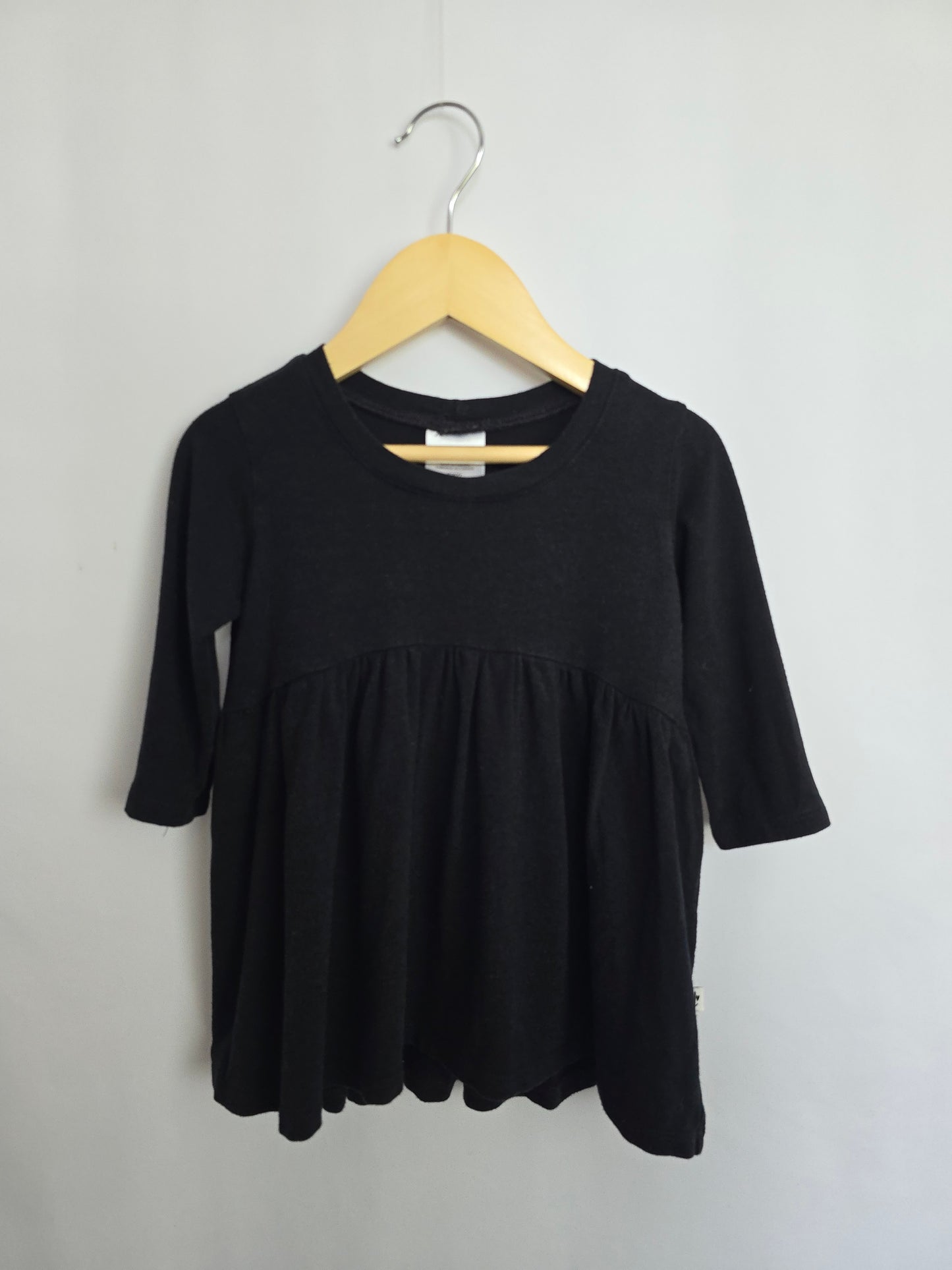 Jax & Lennon Black Twirl Shirt • 3-4 years