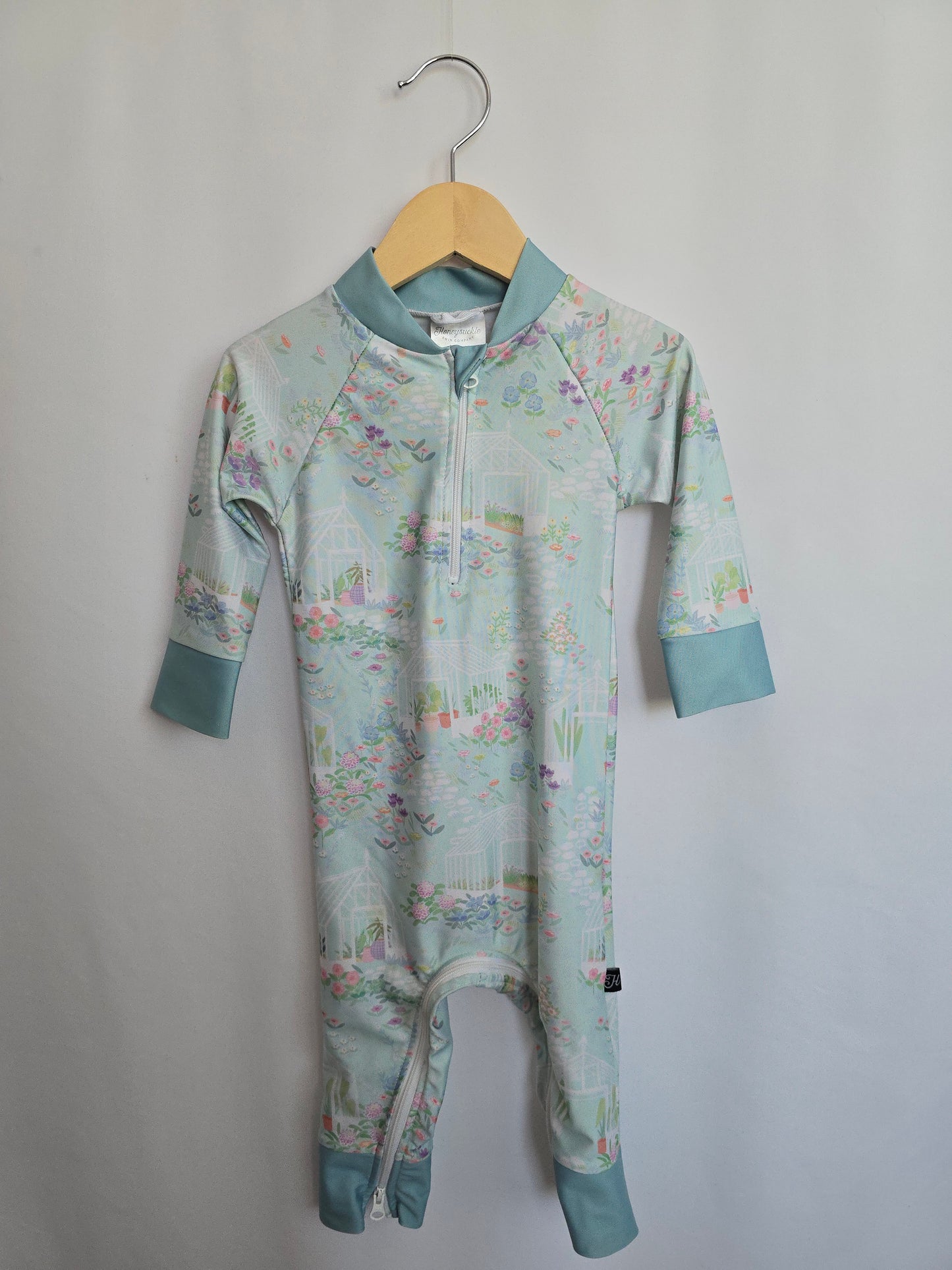 PLAY Honeysuckle Greenhouse Sunsuit • 12-18 months