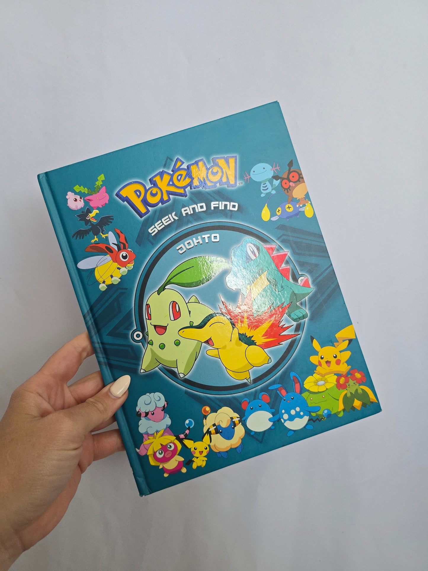 Pokemon Seek & Find - Johto • Hardcover Book