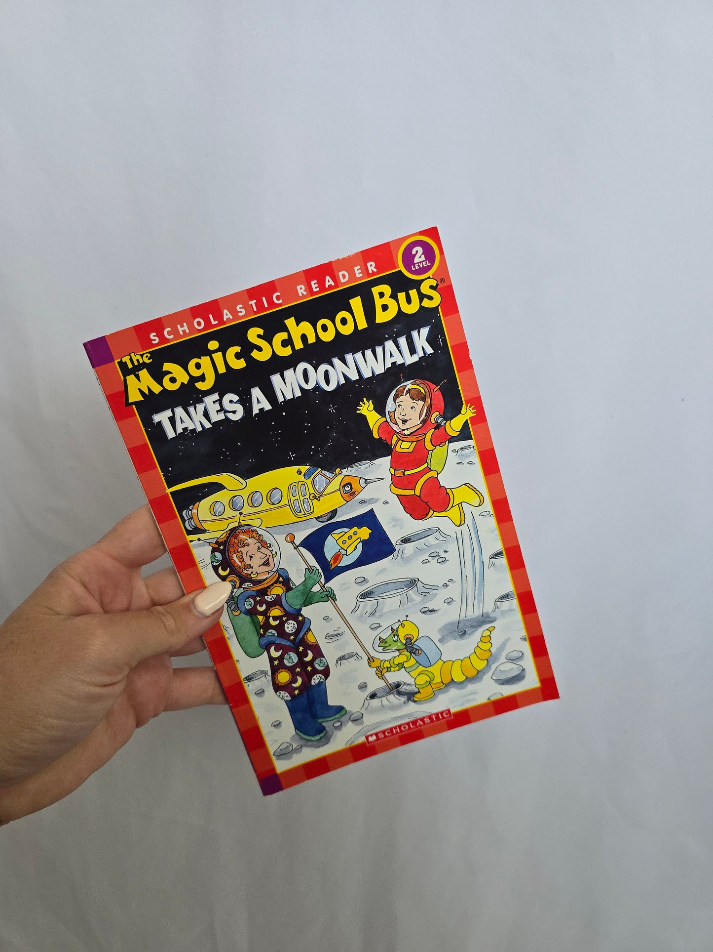 The Magic School Bus Takes A Moonwalk • Softcover Book