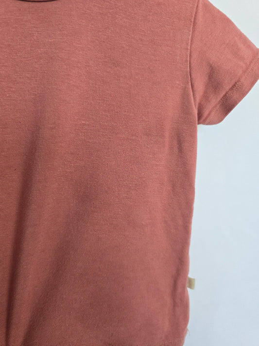 PLAY Jax & Lennon Guava Basic Tee • 6-12 months