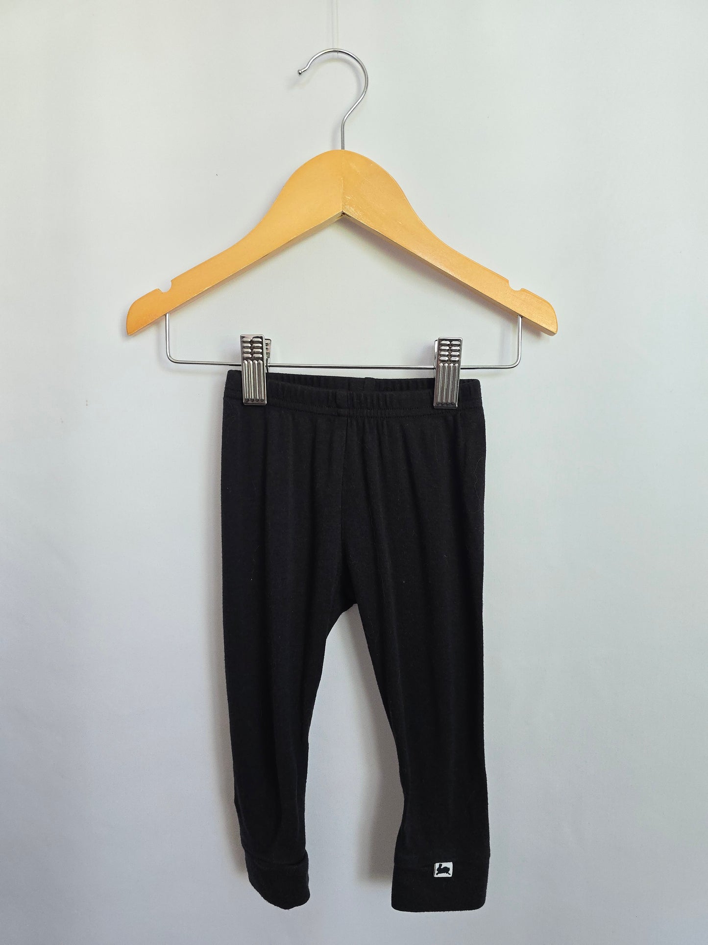Little & Lively Black Leggings • 6-9 months