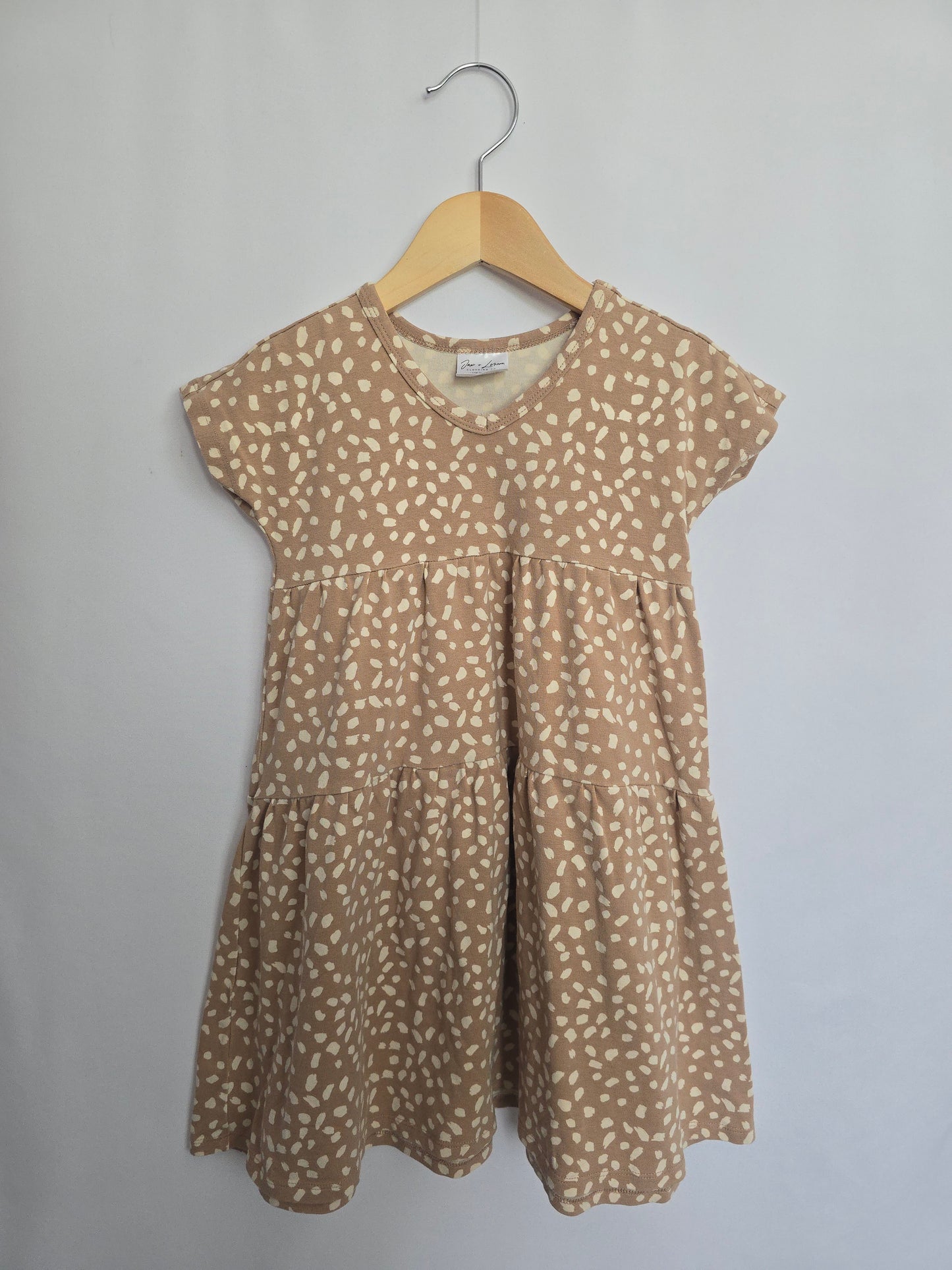 Jax & Lennon Fawn Tiered Dress • 2-3 years