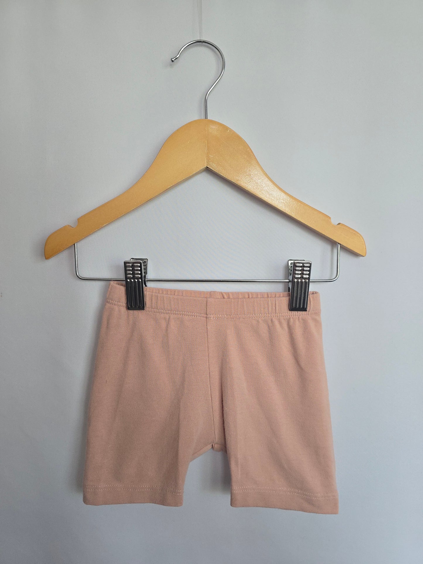 Jax & Lennon Blush Bike Shorts • 12-18 months
