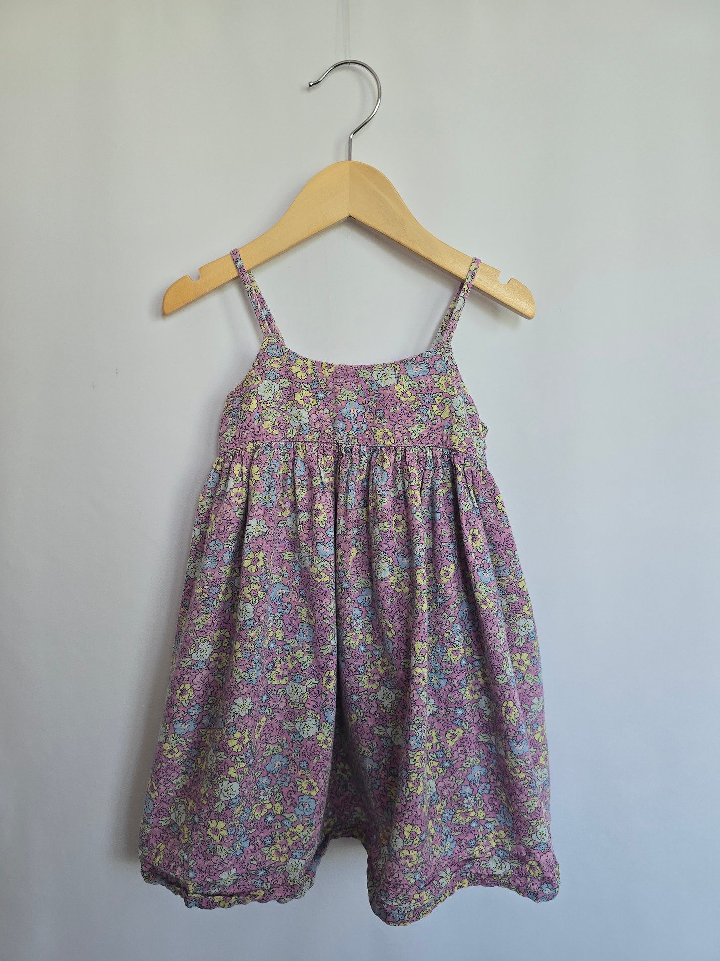 Cotton On Kids Purple Floral Dress • 4 years