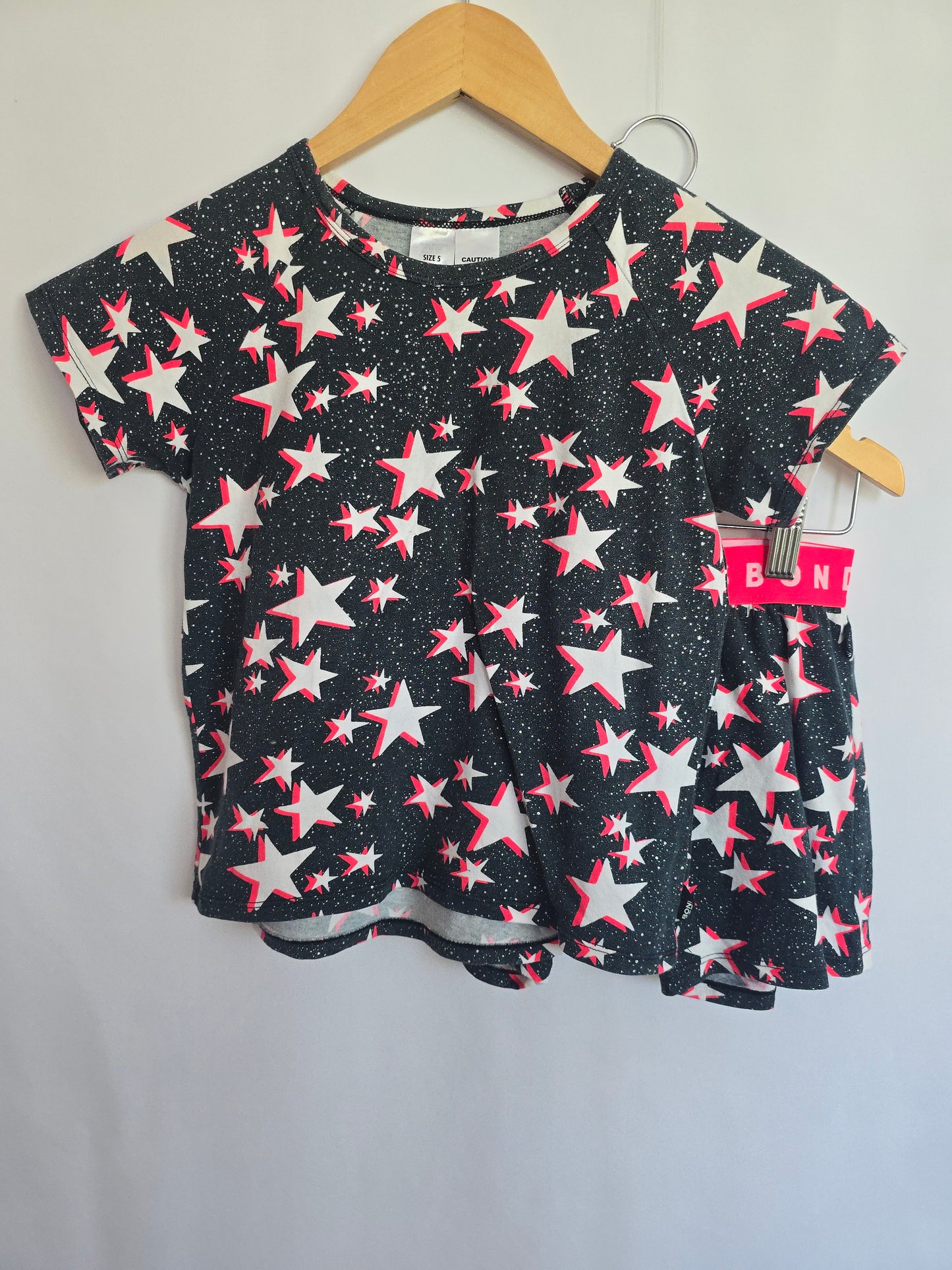 Bonds Stars Pajama Set • 5 years