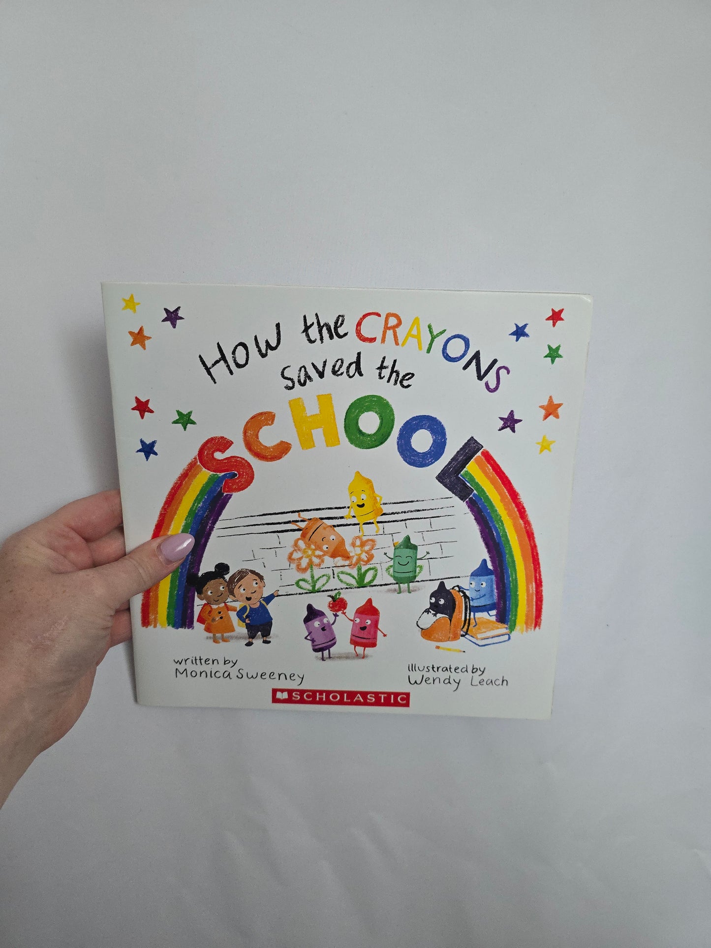 How The Crayons Saved The School • Softcover Book