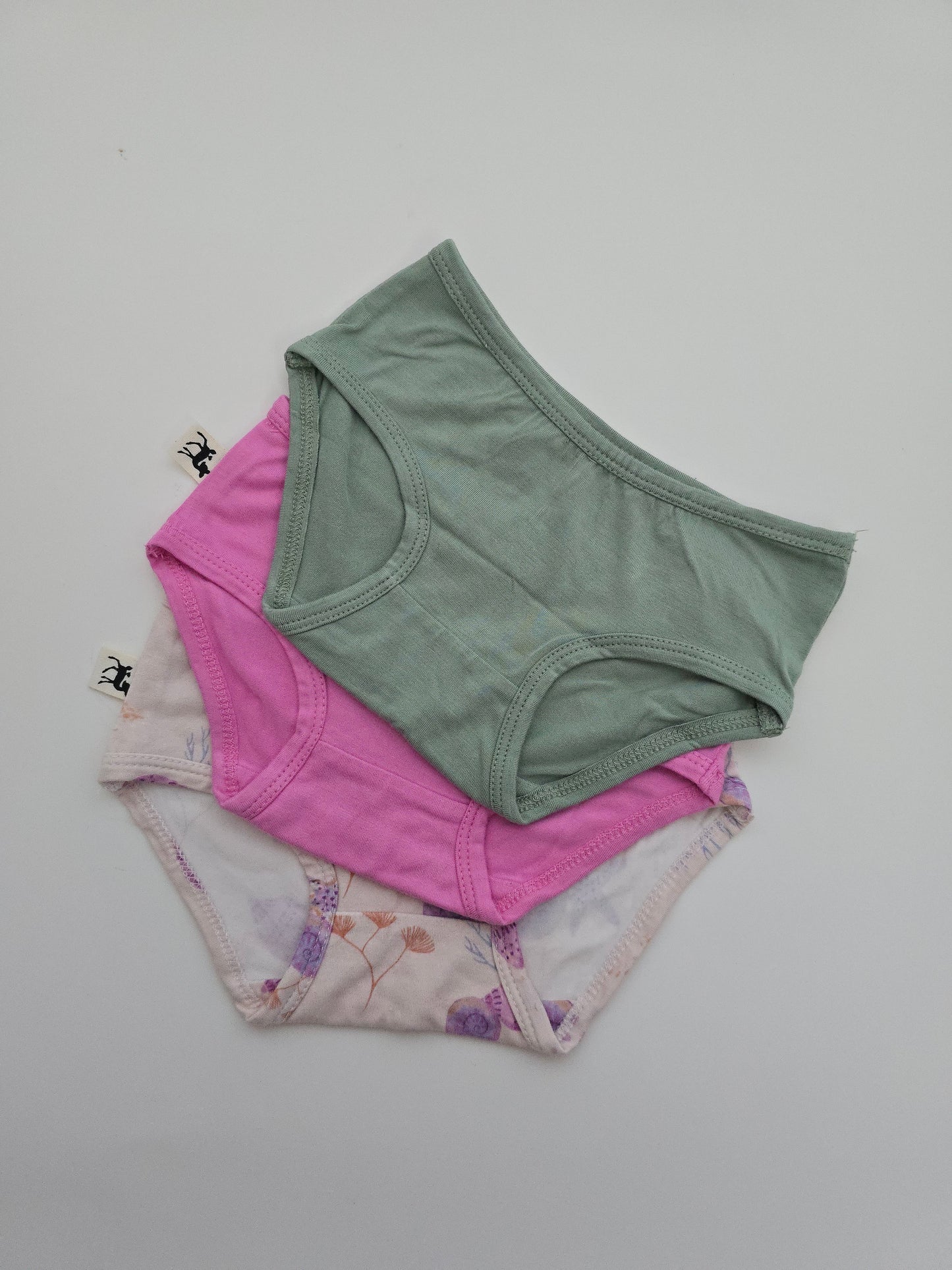 NEW Bambi & Birdie 3 Pack Underwear • 2 years