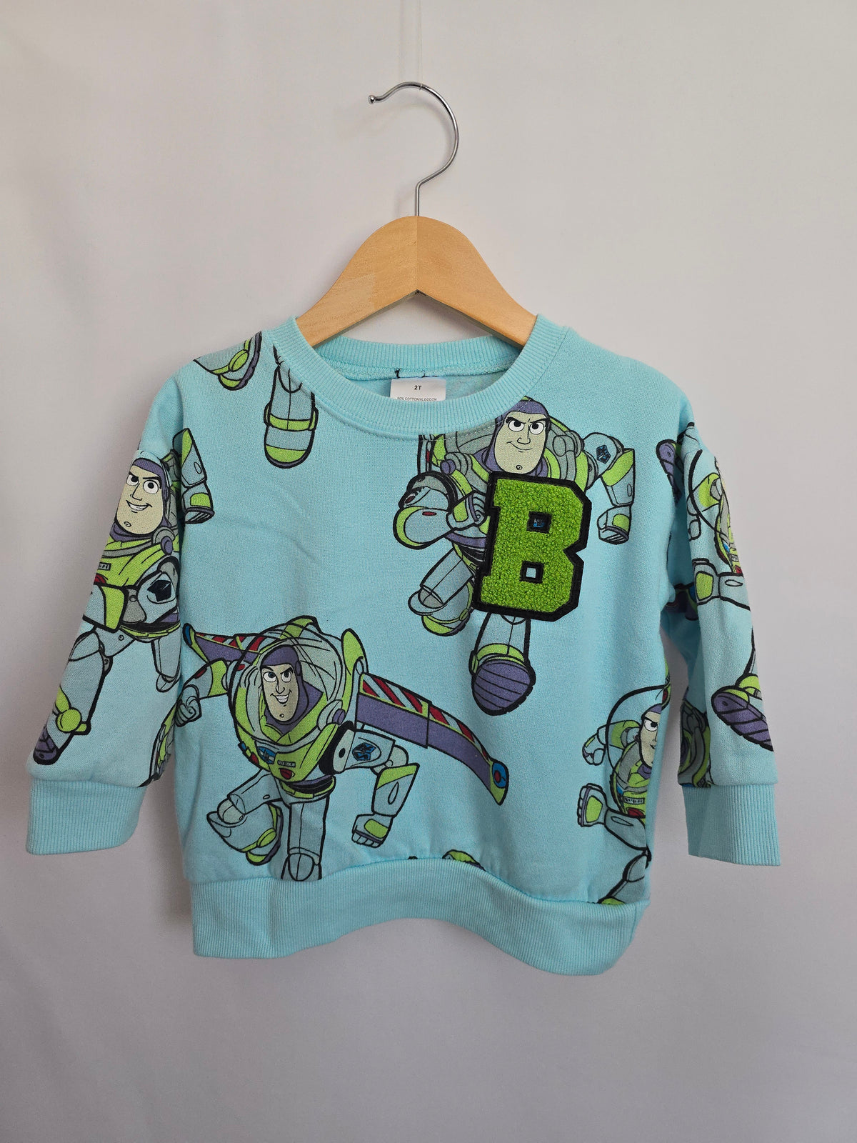 Buzz Lightyear Blue Crewneck • 2 years