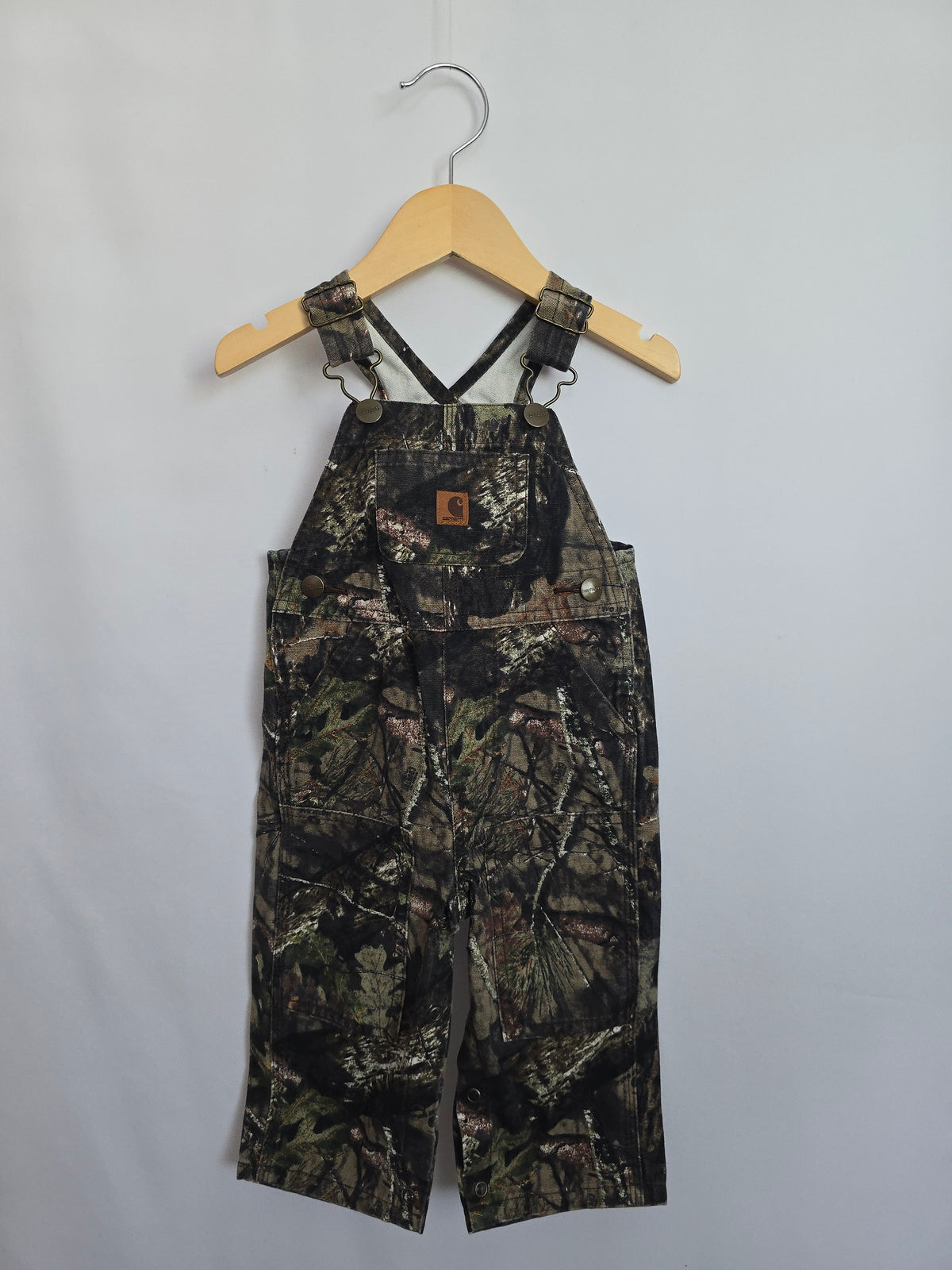 Carhartt Camo Overalls • 9 months