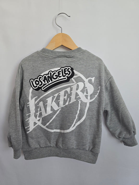 Zara NBA Lakers Crewneck • 4 years