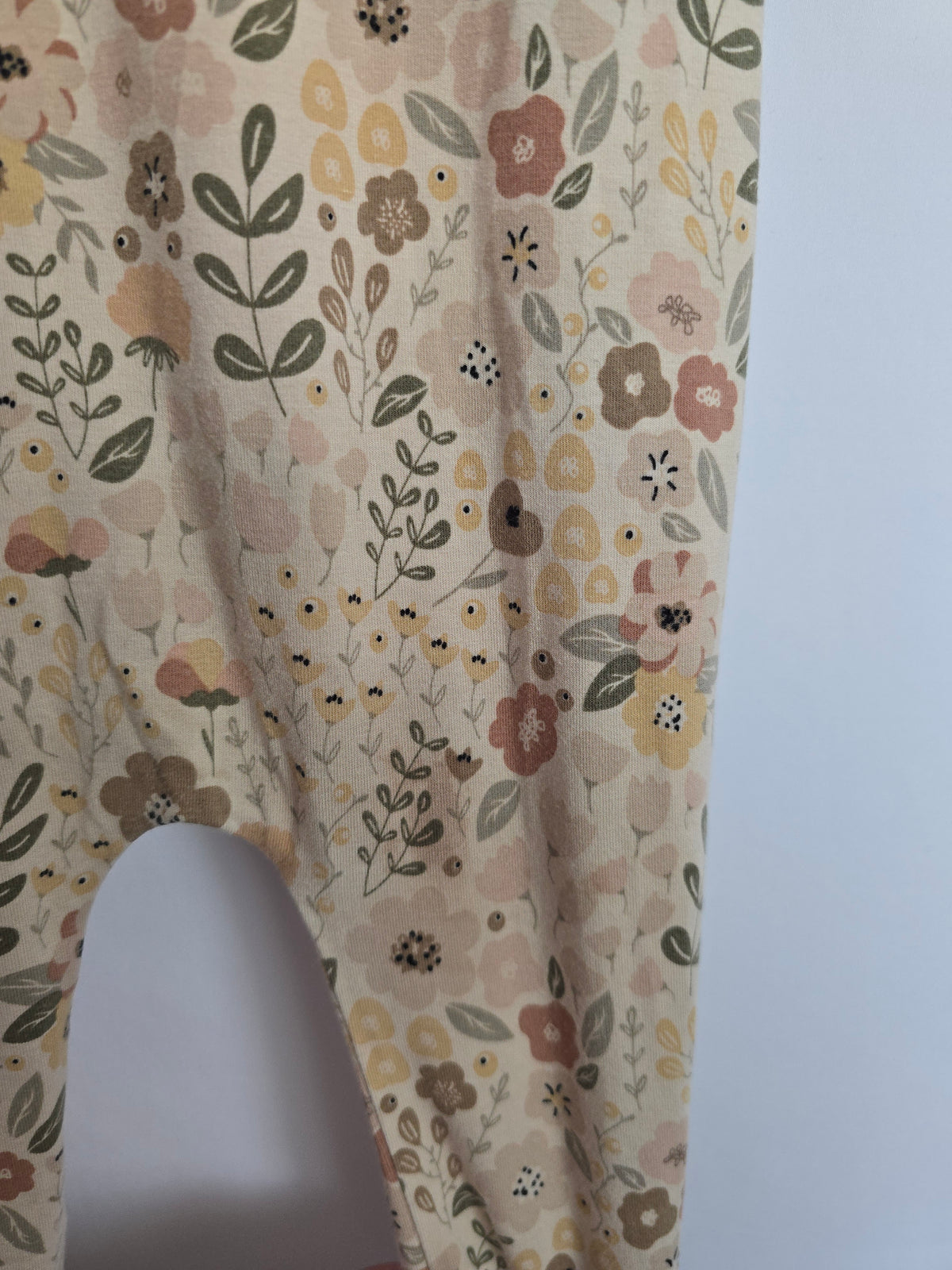Jax & Lennon Fall Floral Tee Romper • 6-12 months