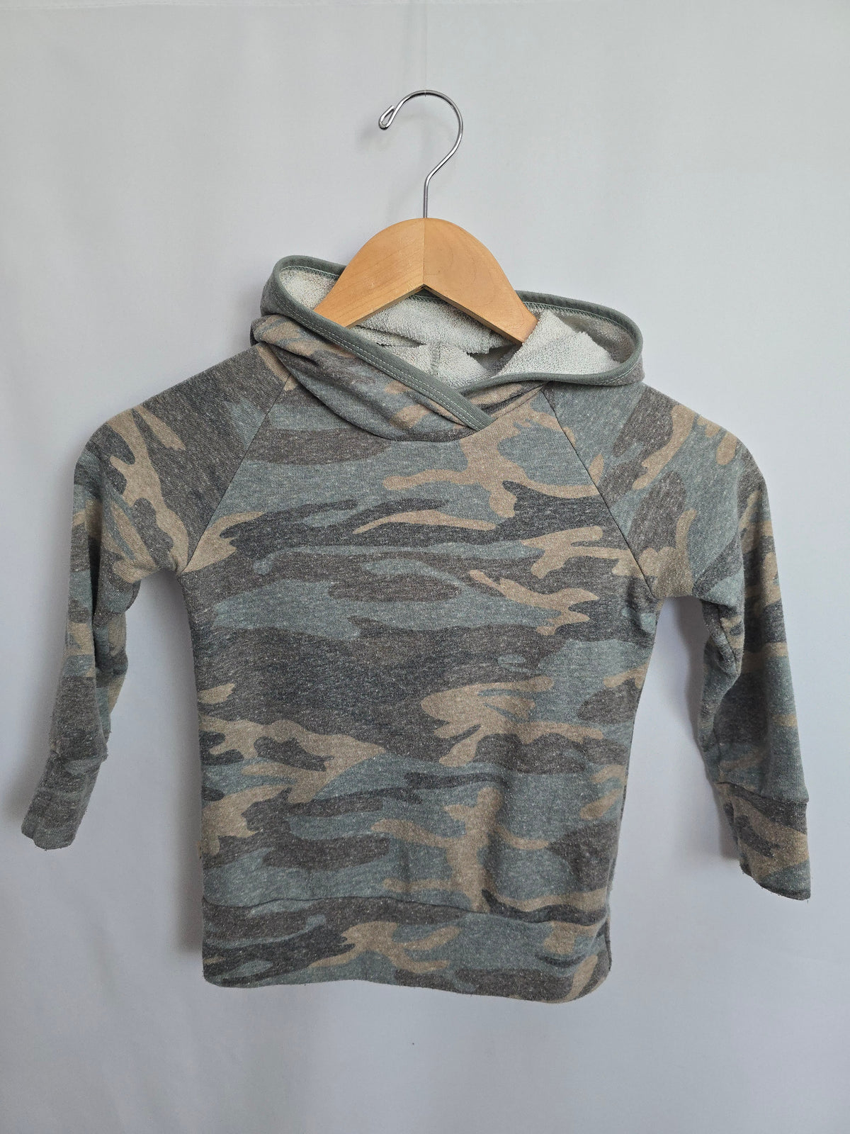 Childhoods Camo Terry Hoodie • 5 years