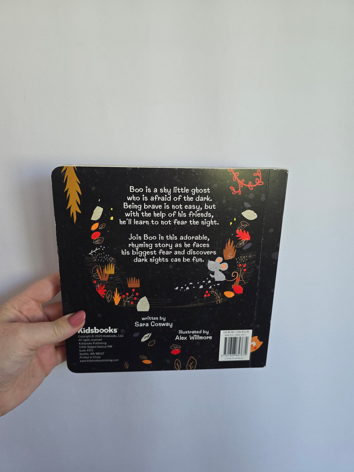 Ghost Afraid Of The Dark • Board Book