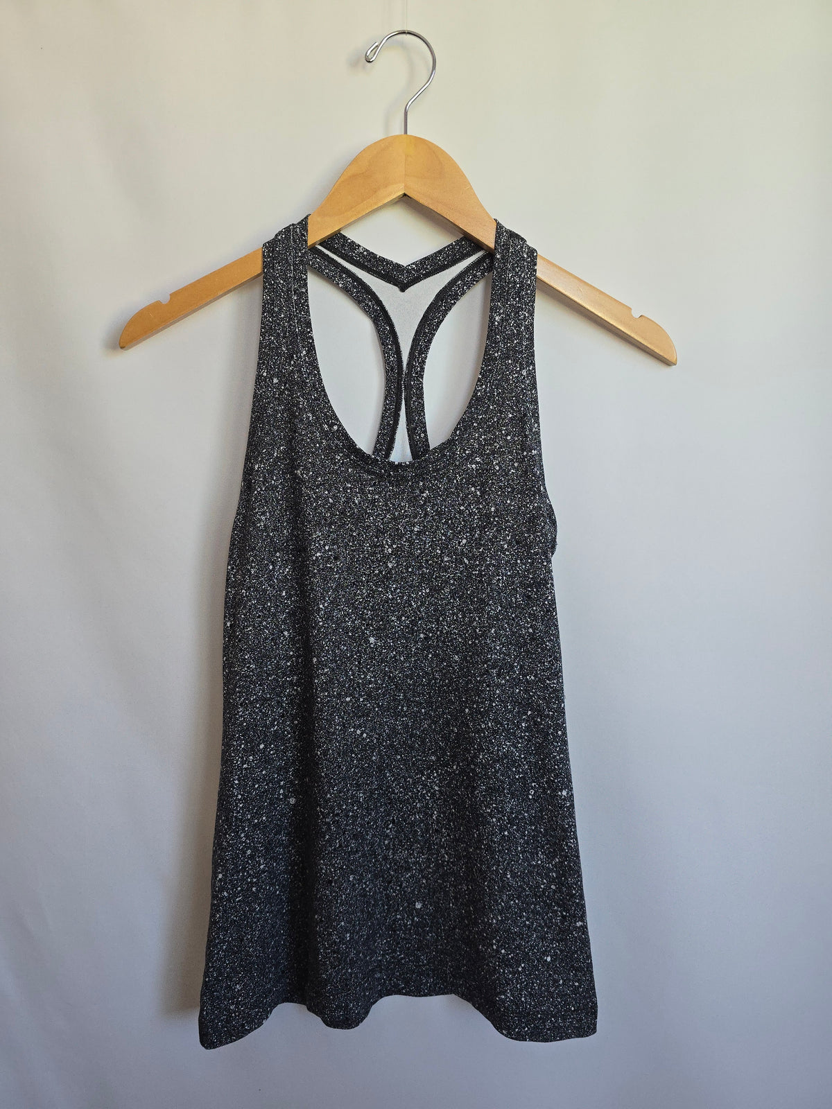Lululemon Black Speckled Racerback Tank • Small