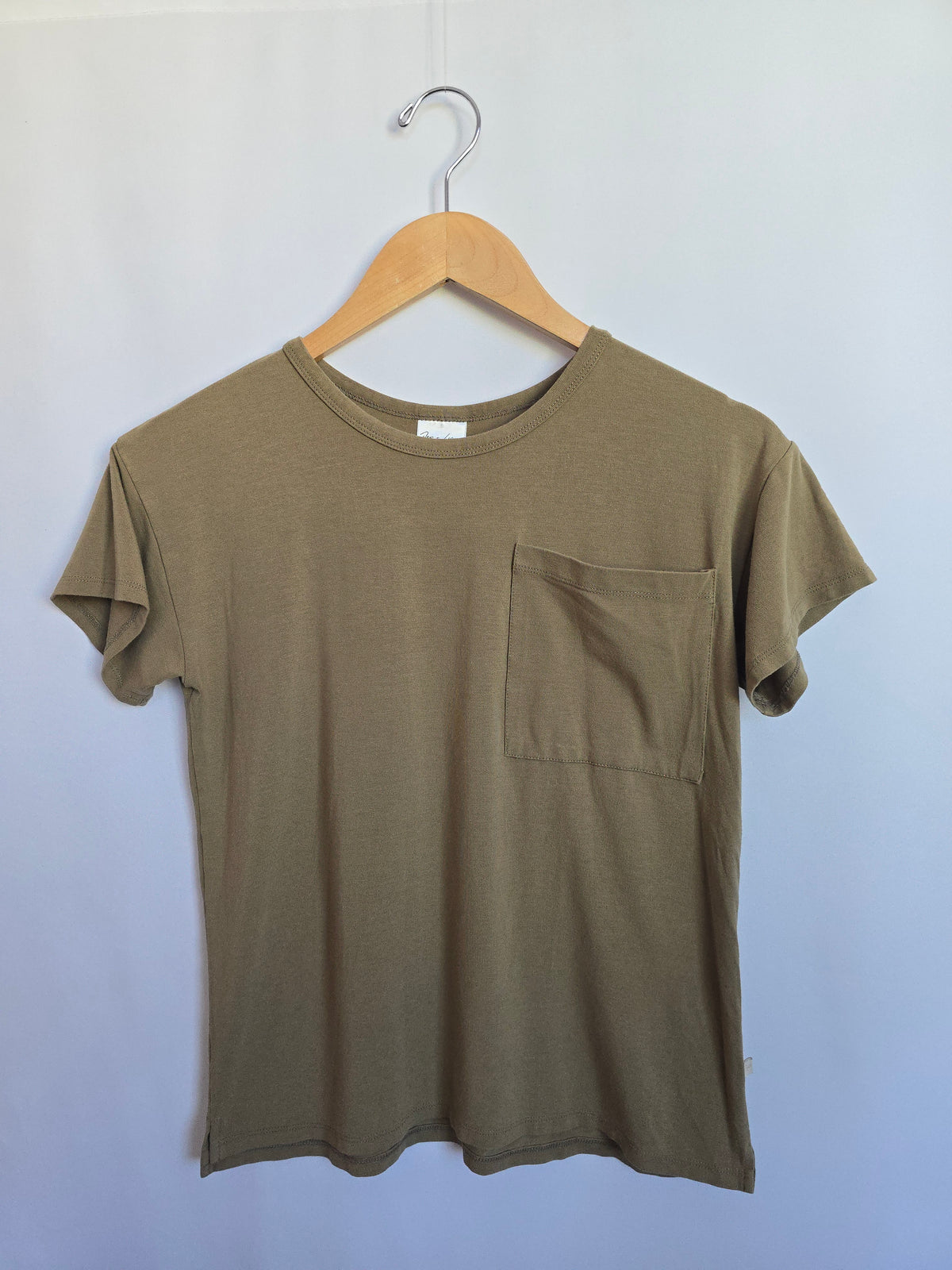 Jax & Lennon Moss Boxy Tee • Youth Medium 8-9 years
