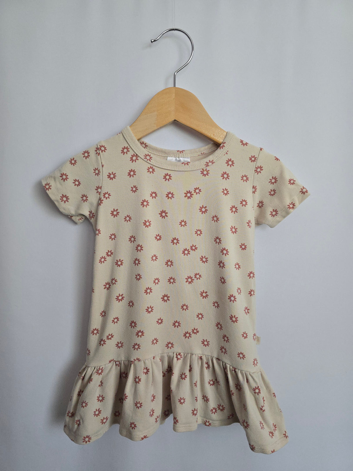 Jax & Lennon Daisies Ruffle Tunic • 12-18 months