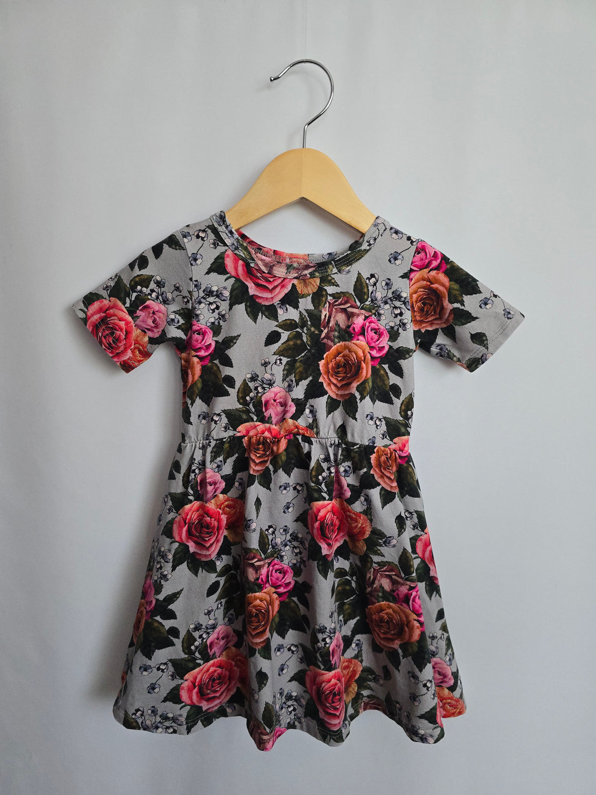 Little & Lively Vintage Floral Twirl Dress • 1-2 years