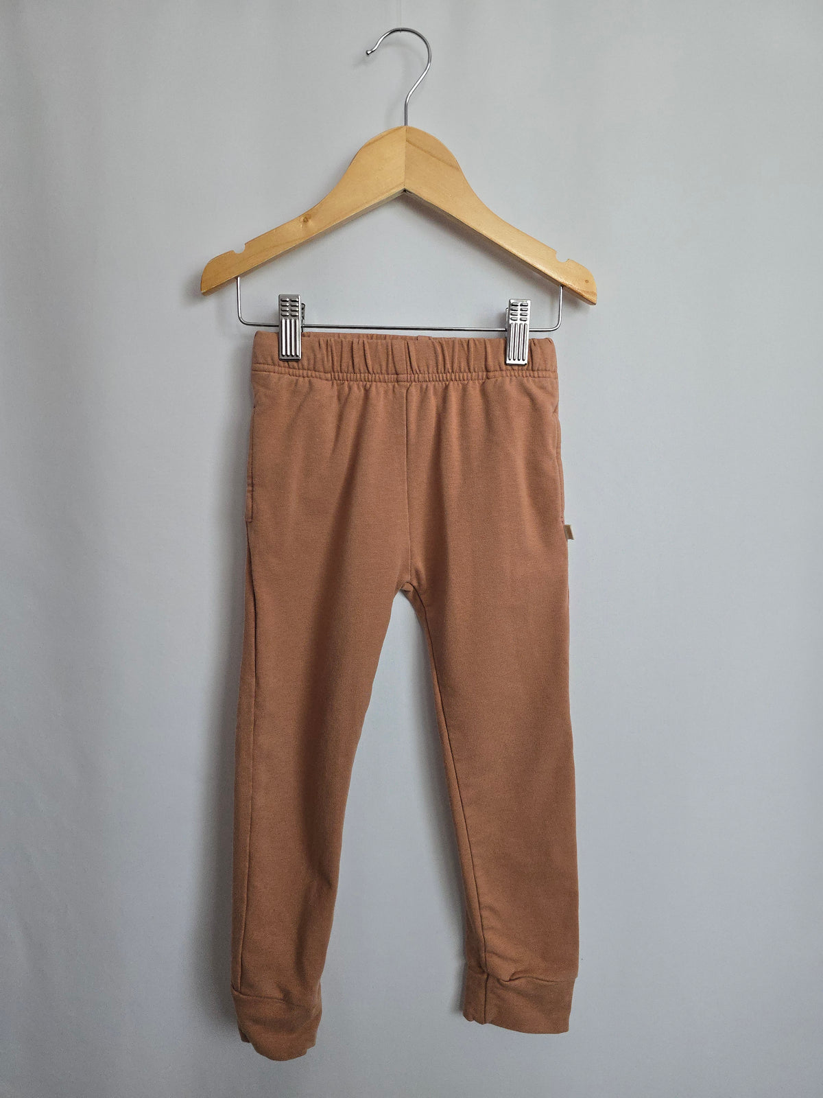 Jax & Lennon Terracotta Joggers • 2-3 years