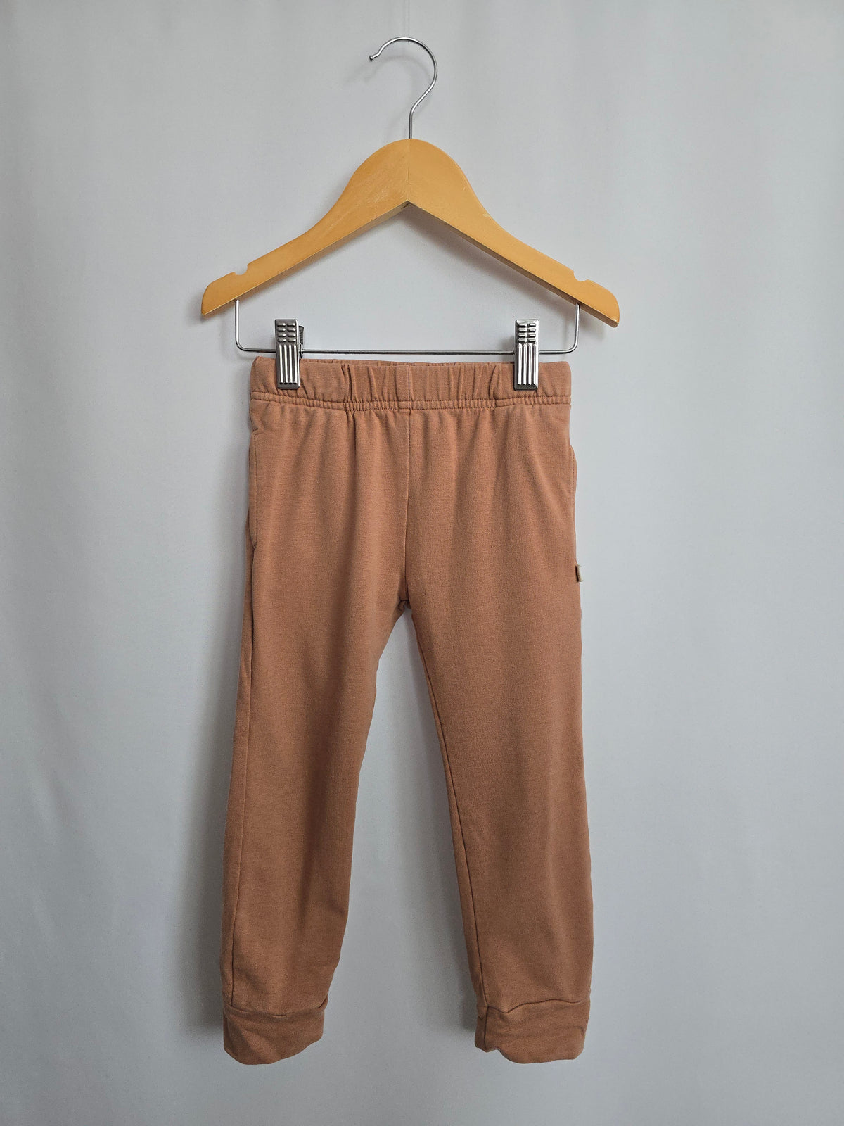 Jax & Lennon Terracotta Joggers • 3-4 years