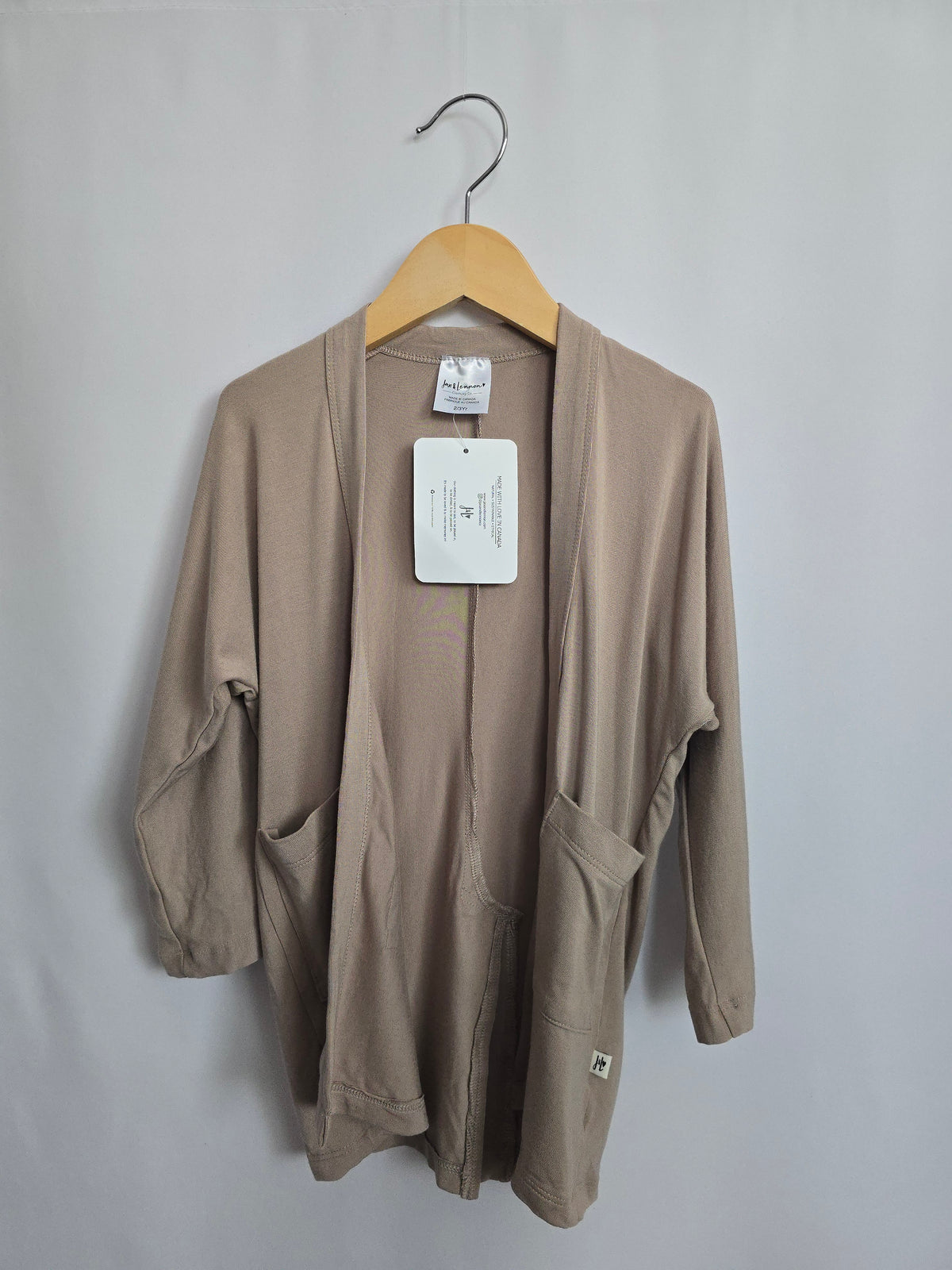 NEW Jax & Lennon Taupe Duster • 2-4 years