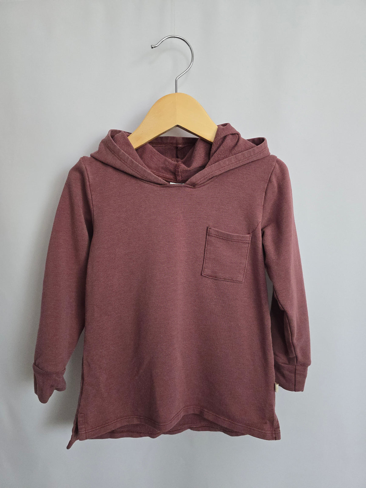 Jax & Lennon Plum Hoodie • 2-3 years