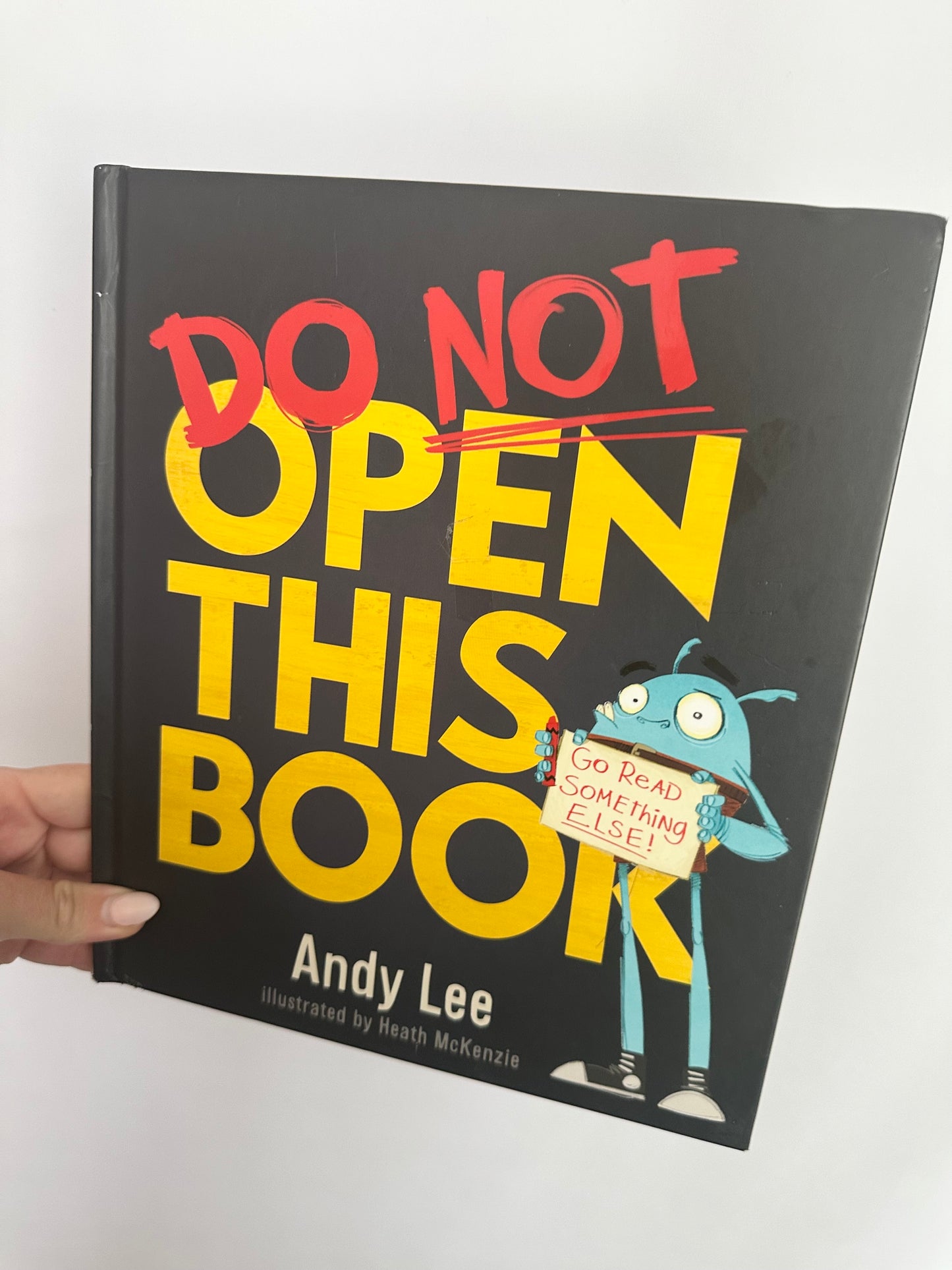 Do Not Open This Book • Hardcover Book