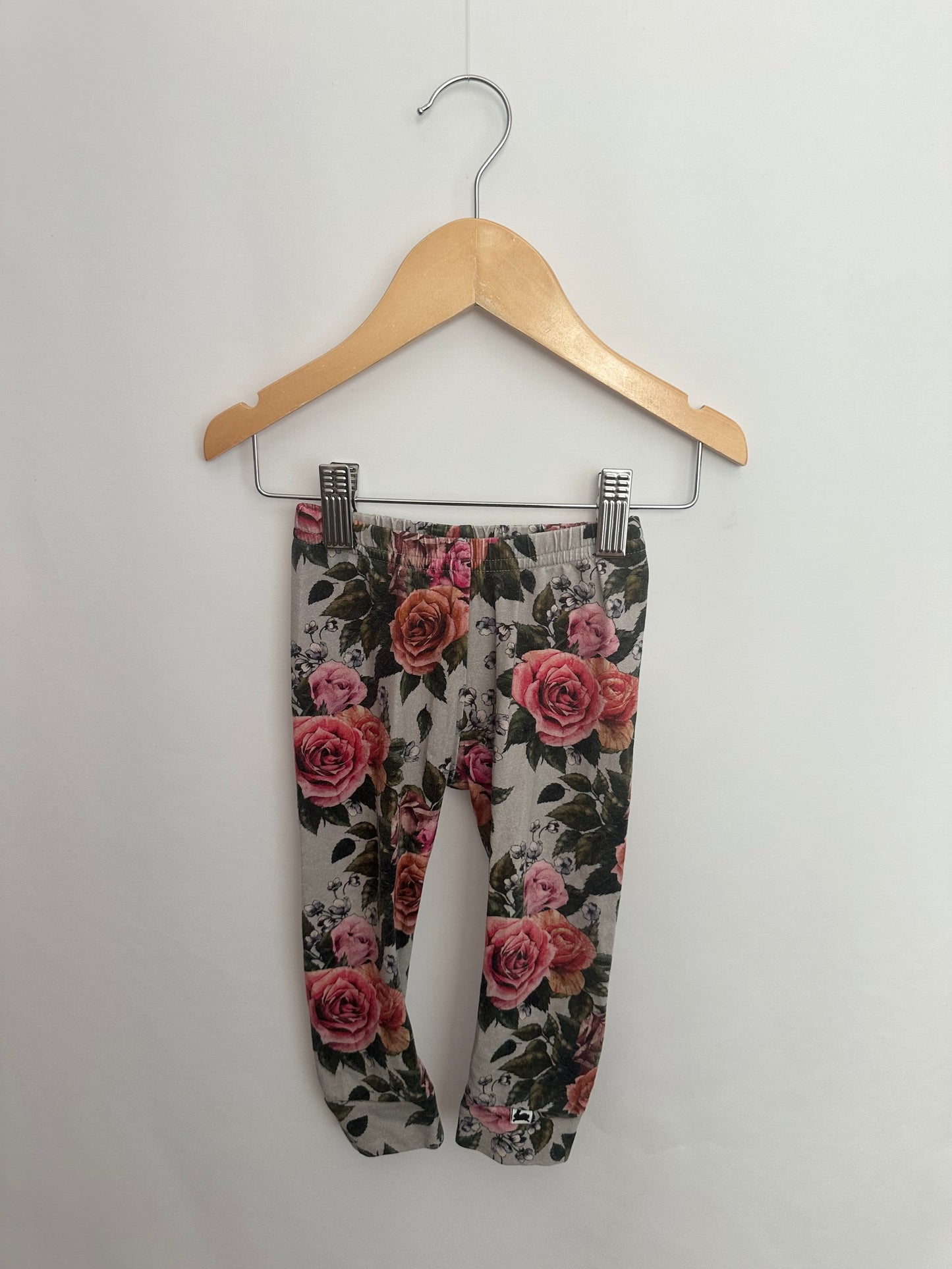 Little & Lively Vintage Floral Leggings • 12-18 months