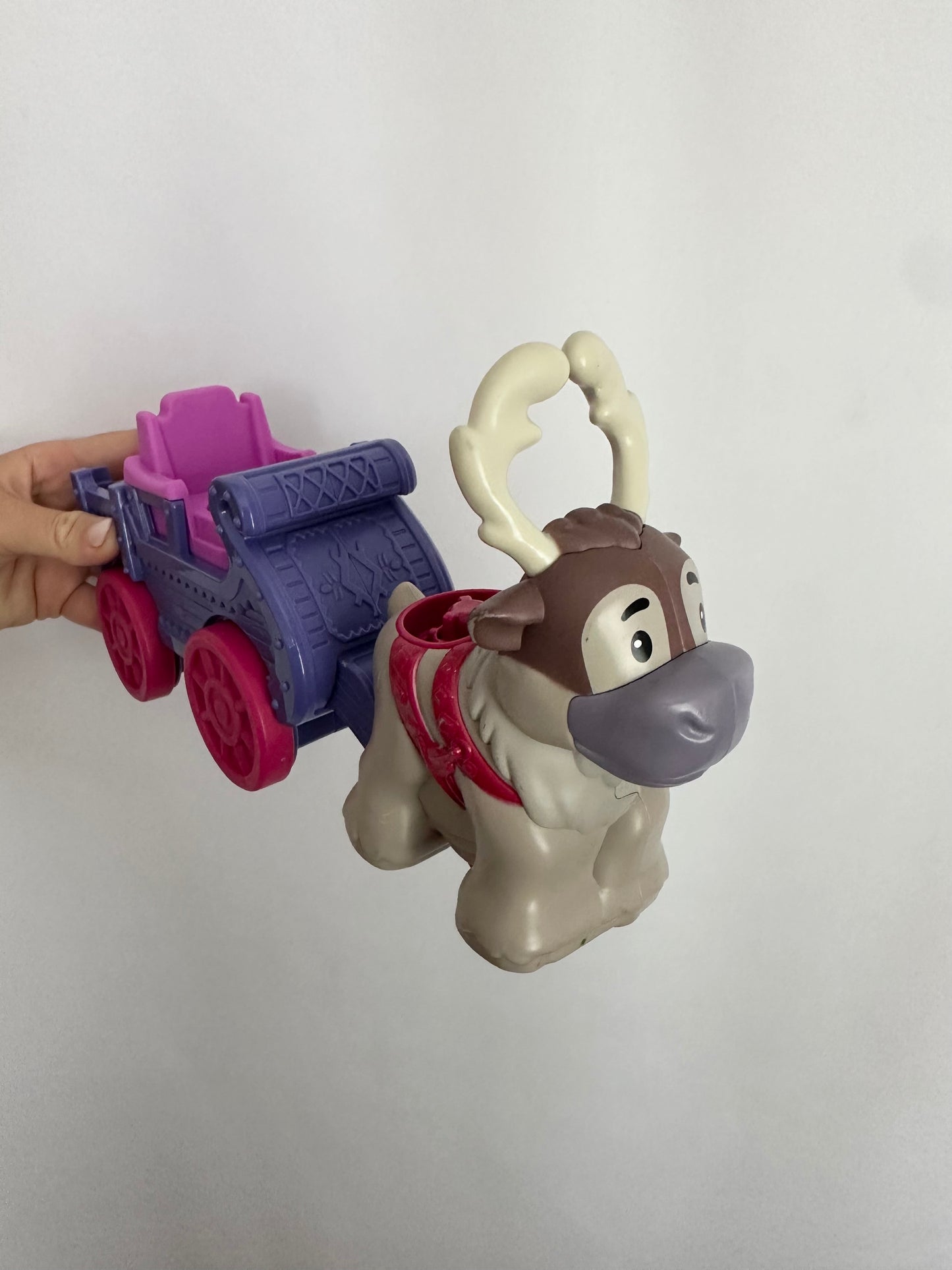 Little People Frozen Sven Sleigh with Elsa & Anna