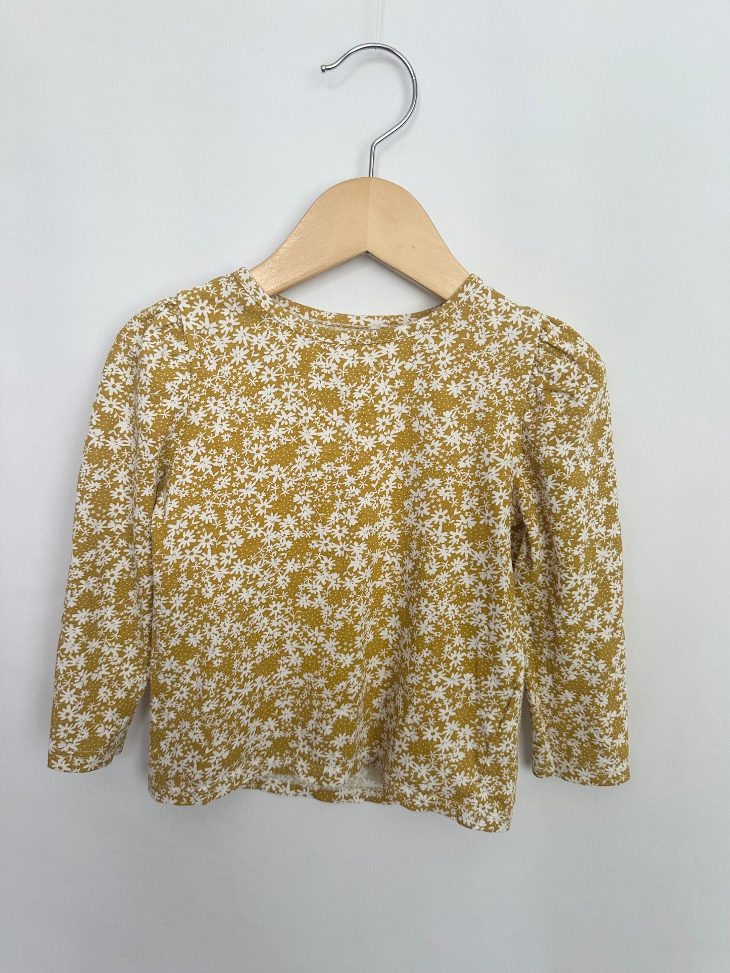 H&M Honey Floral Long Sleeve Shirt • 2 years