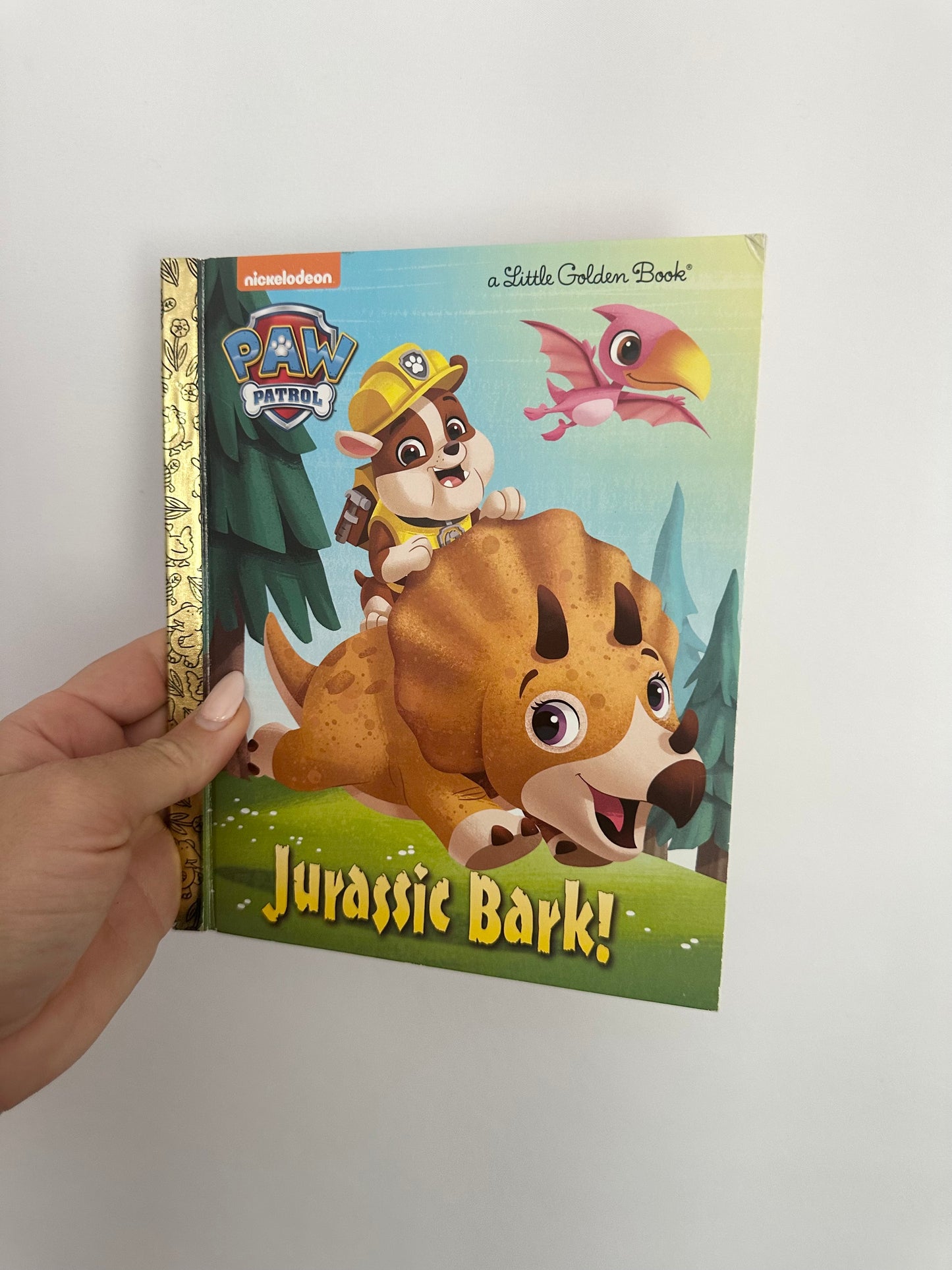 A Little Golden Book Paw Patrol Jurassic Bark! • Hardcover Book