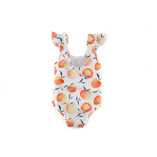 Current Tyed The "Ella" Ruffle Shoulder One Piece • 0-6 months