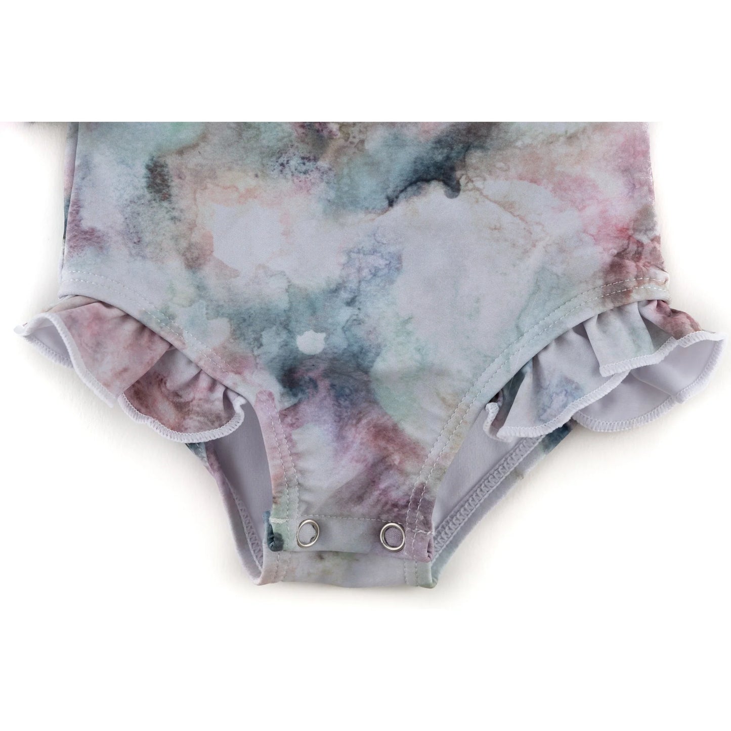 Current Tyed The "River" Ruffle Rashguard Suit • 0-6 months