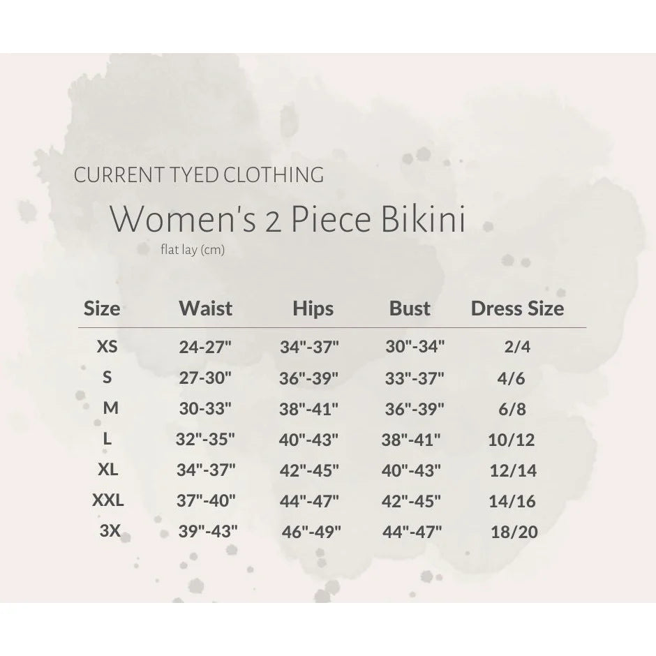 Current Tyed The "Sophie" High Waist Bikini Bottoms