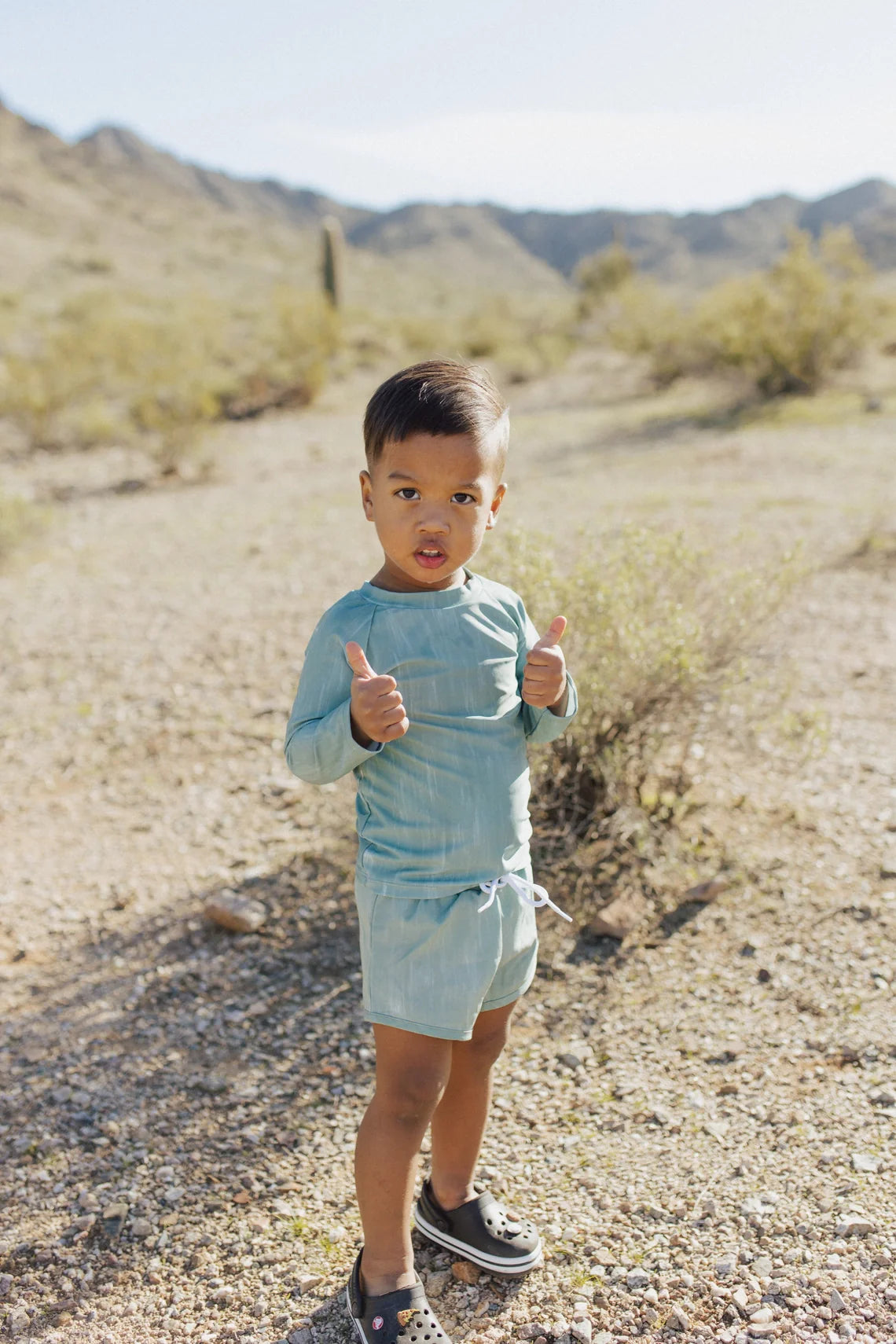 Current Tyed "Onyx" Rashguard Top • 0-6 months