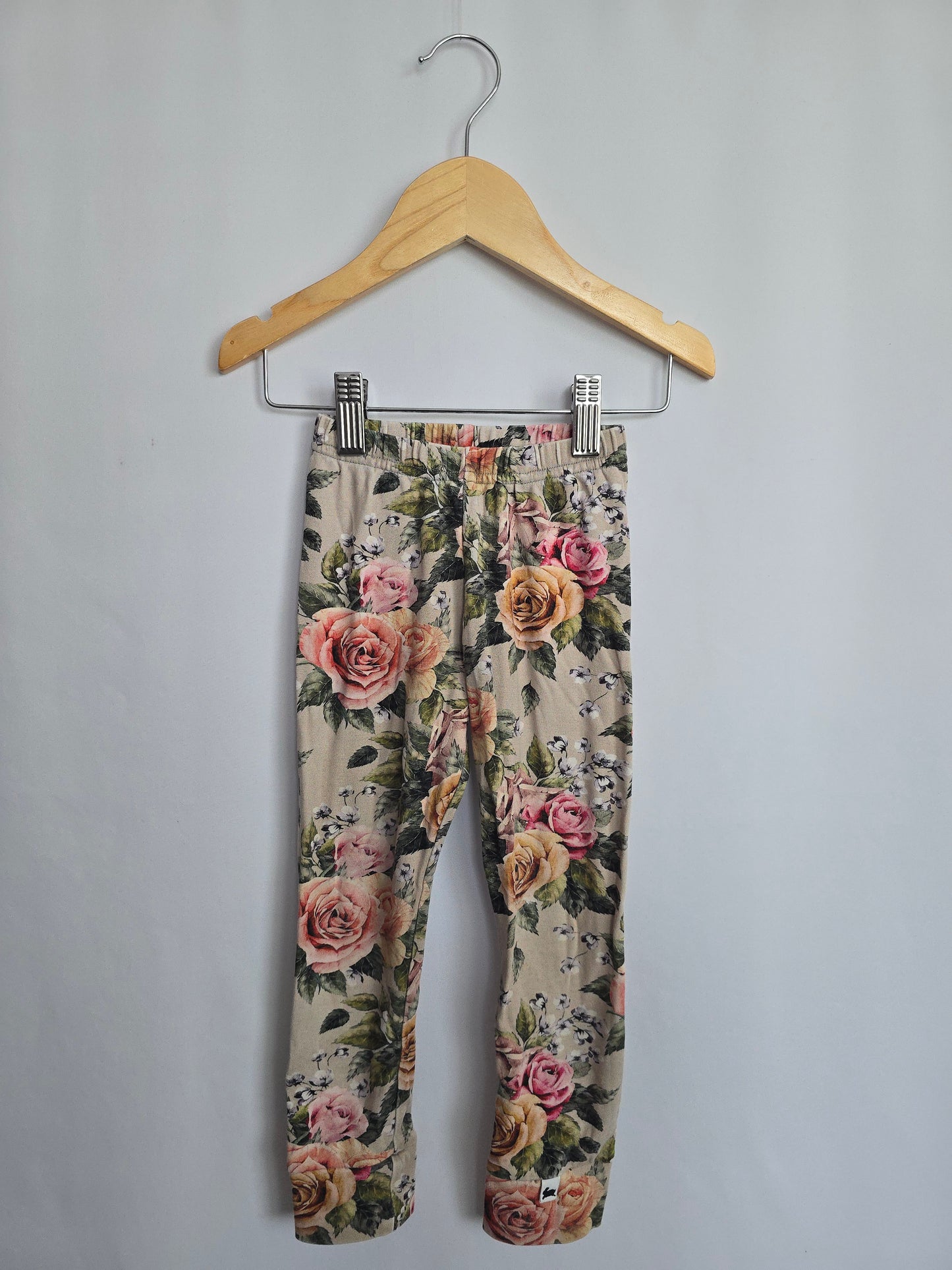 PLAY Little & Lively Vintage Floral Leggings • 3 years