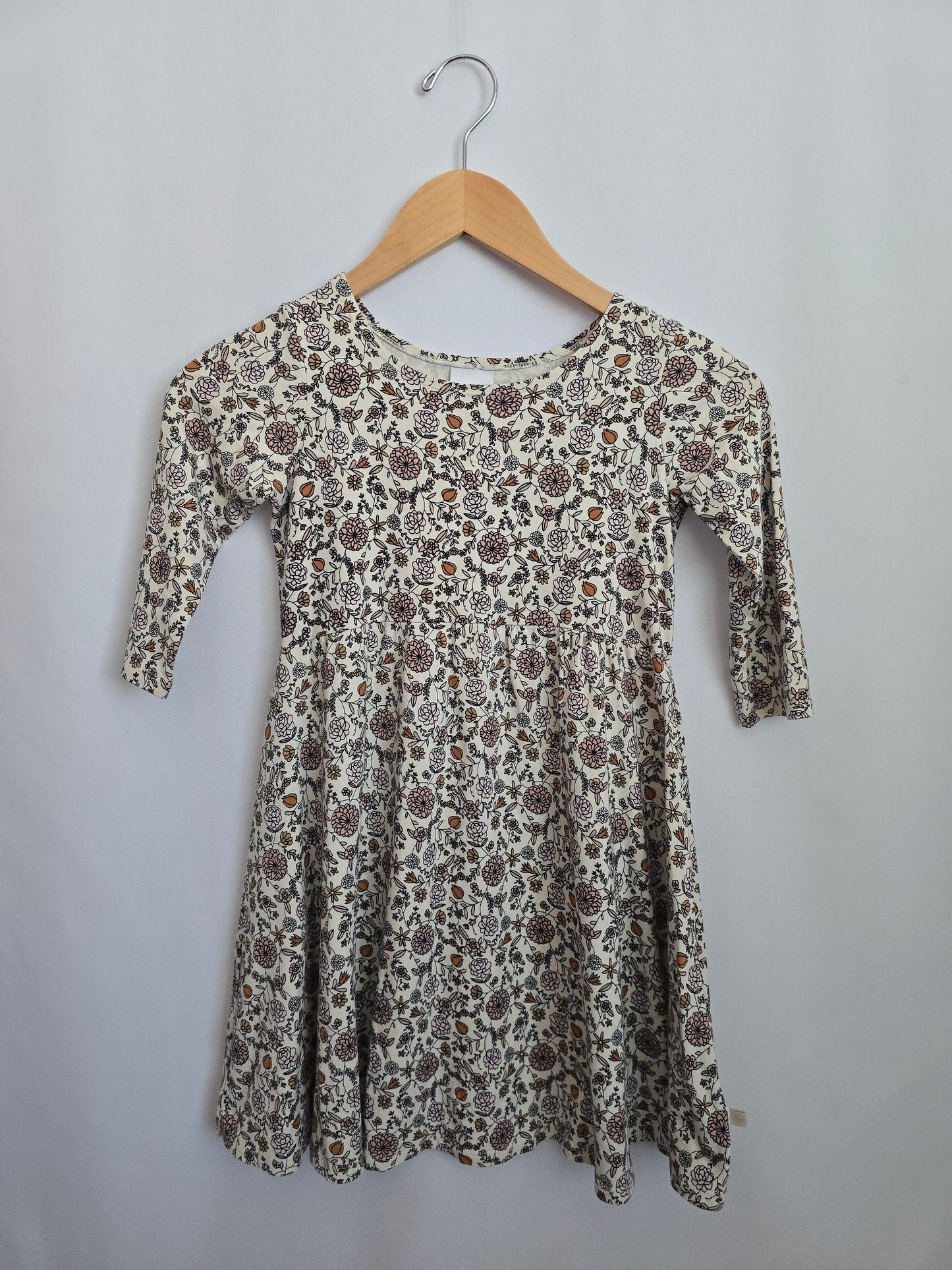 Jax & Lennon Floral Twirl Dress • Youth Medium 8-9 years