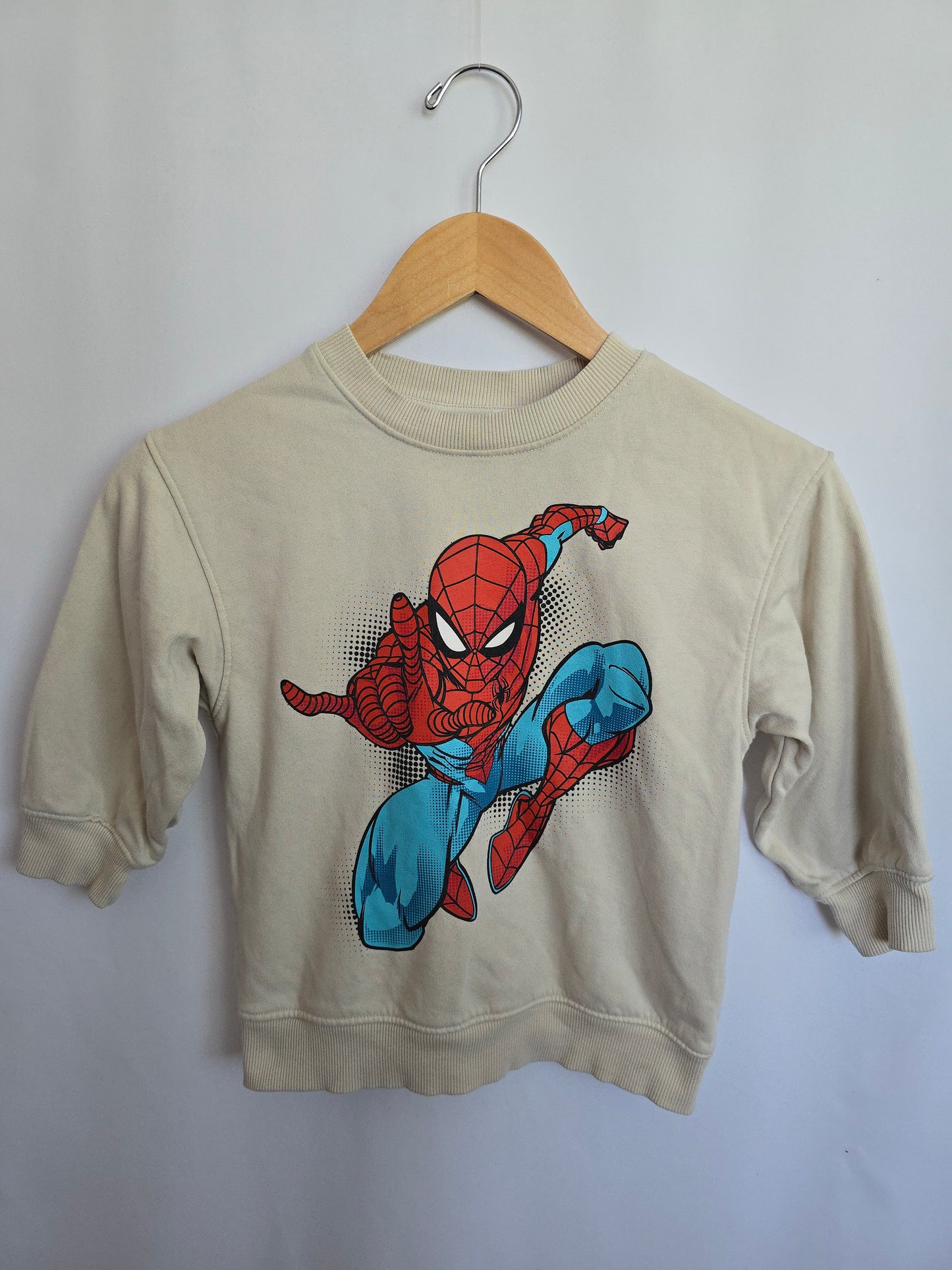 H&M Spiderman Crewneck • 4-6 years