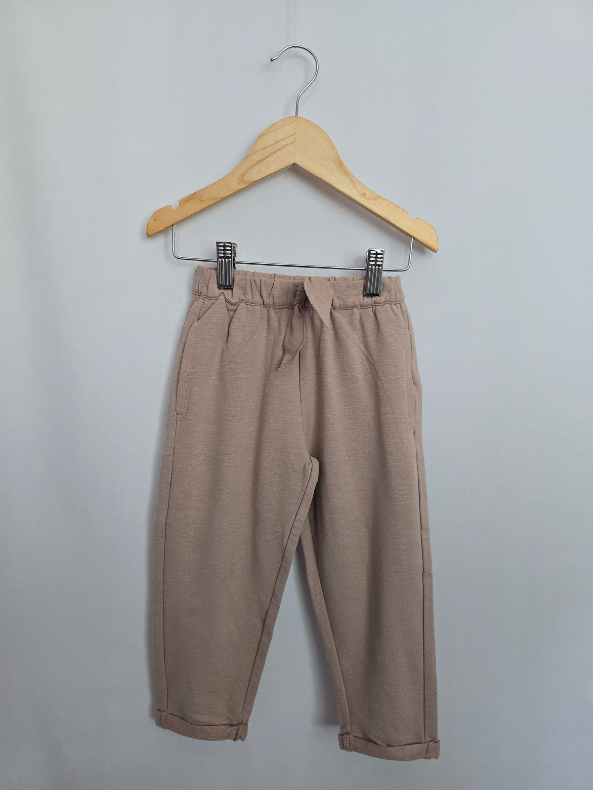 Zara Dusty Mauve Joggers • 2-3 years