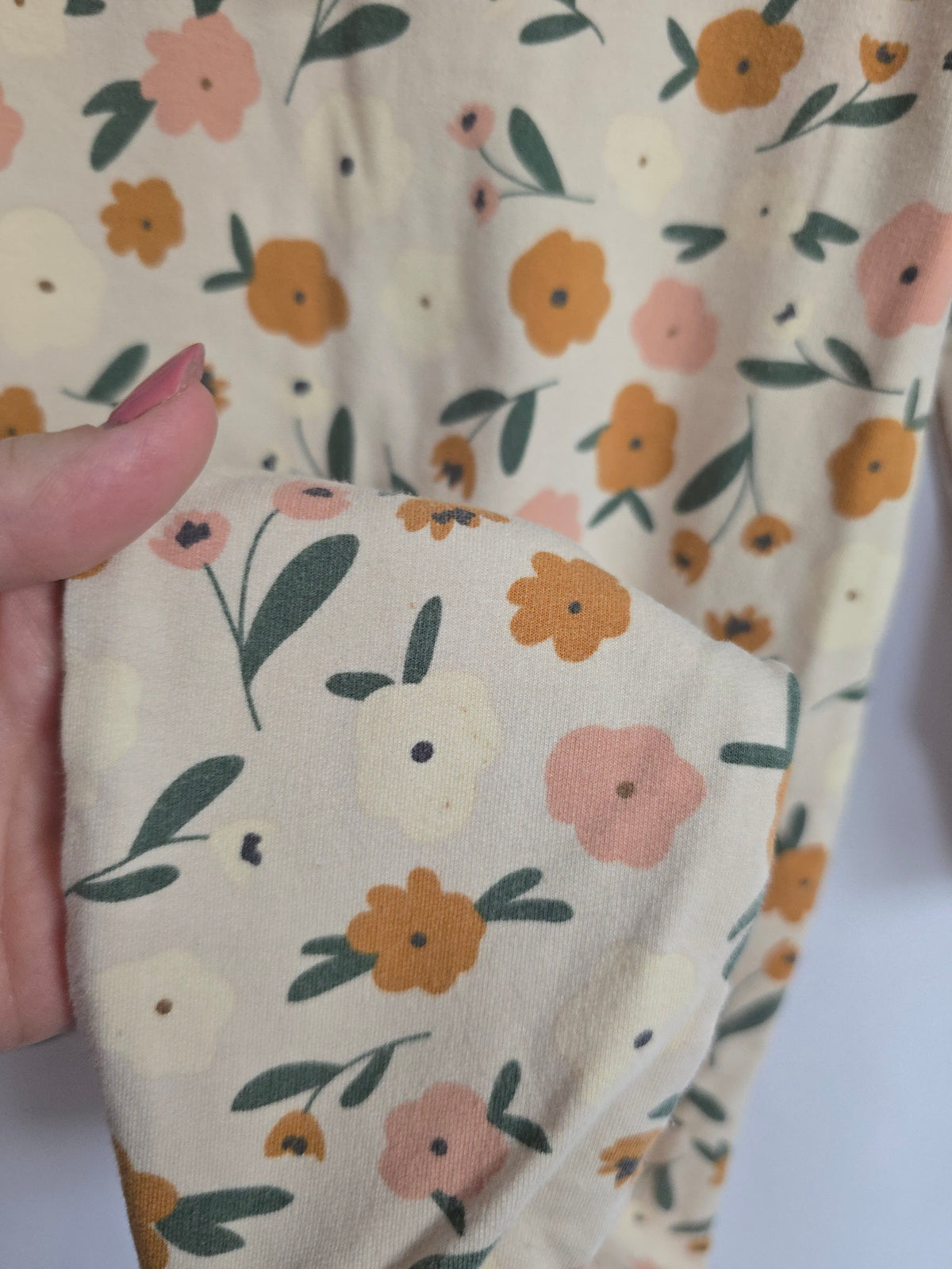 Jax & Lennon Summer Floral Terry Hooded Romper • 18-24 months